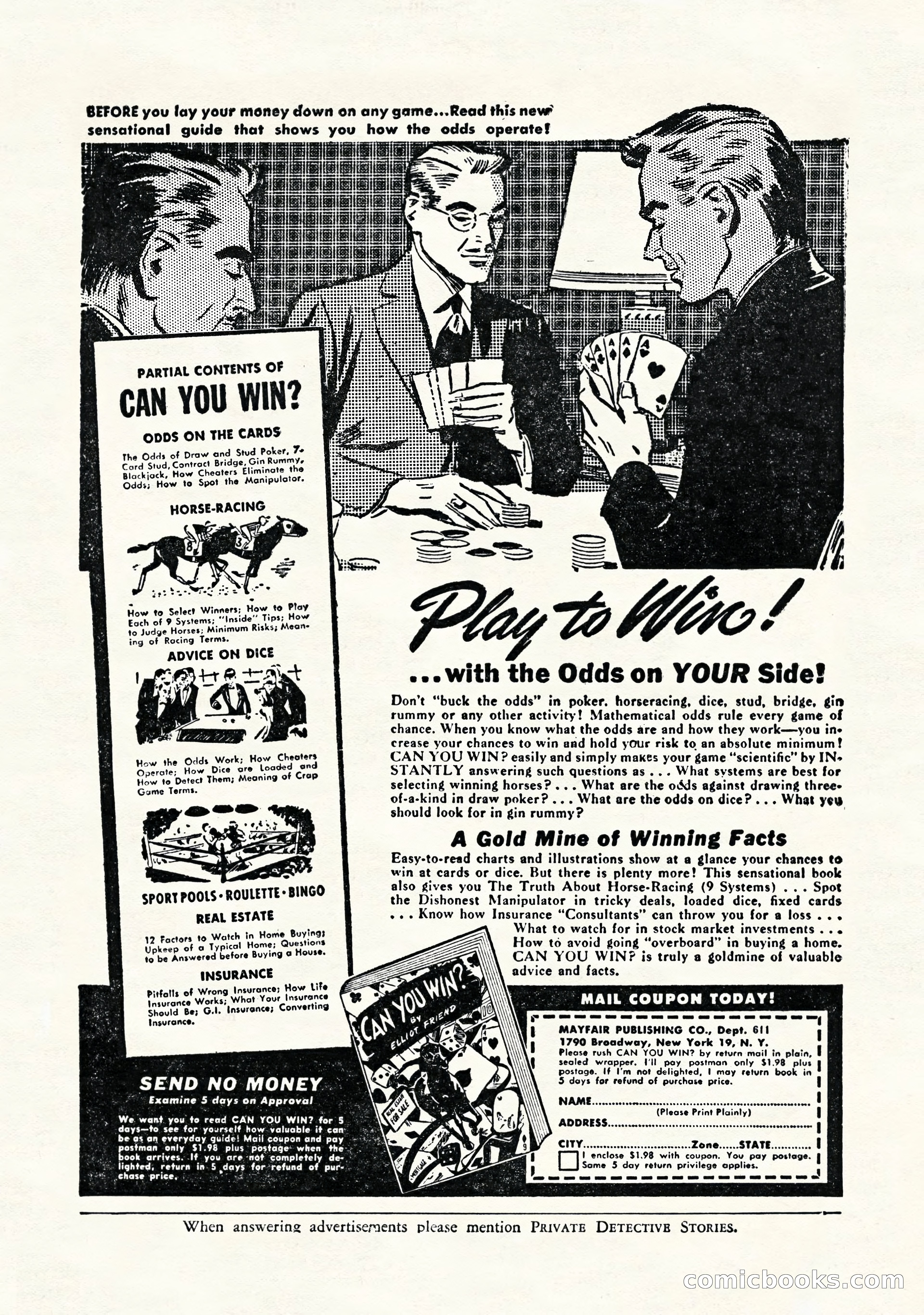 Private Detective Stories, November 1947 — page 75 of 84