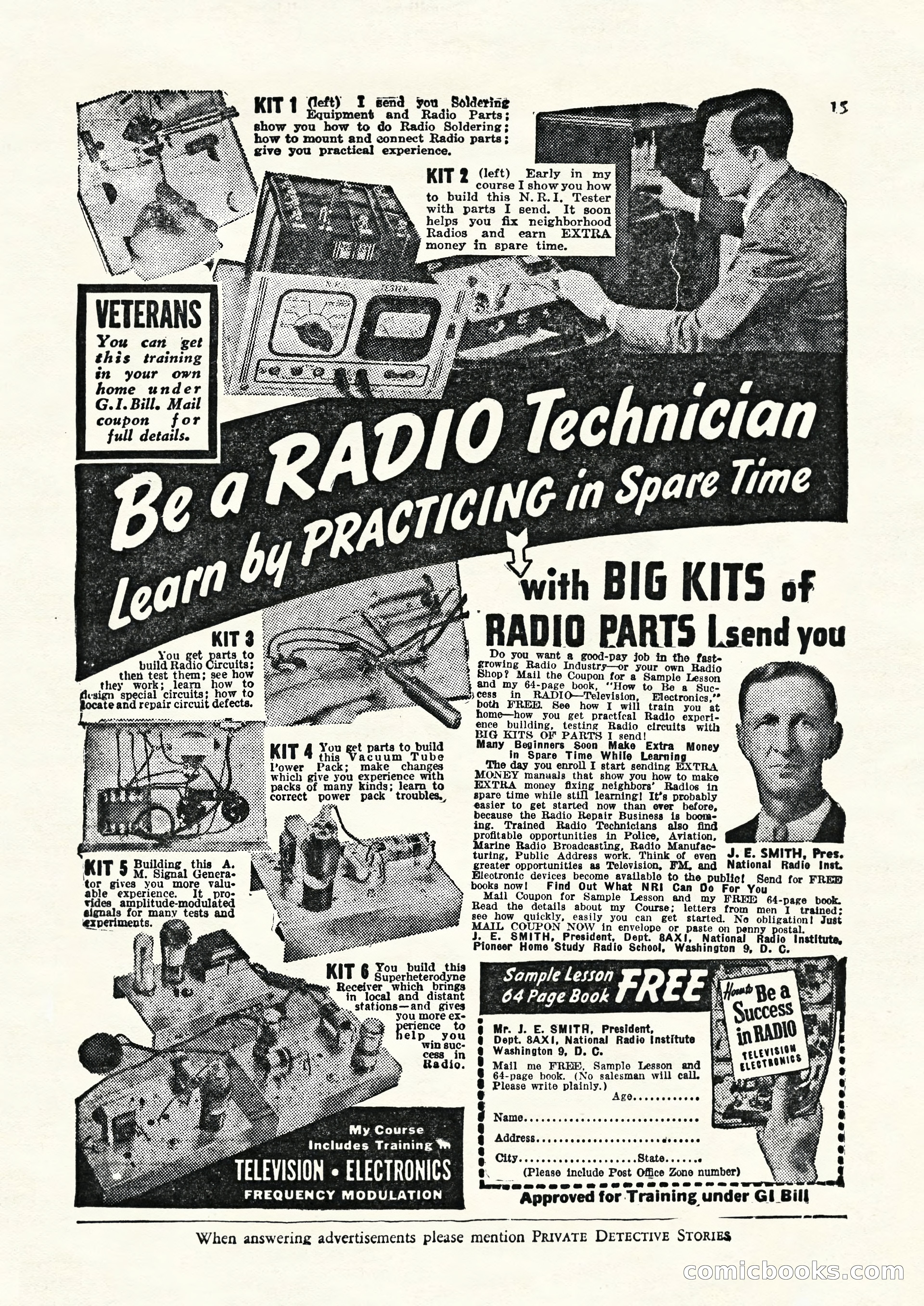 Private Detective Stories, February 1948 — page 3 of 84