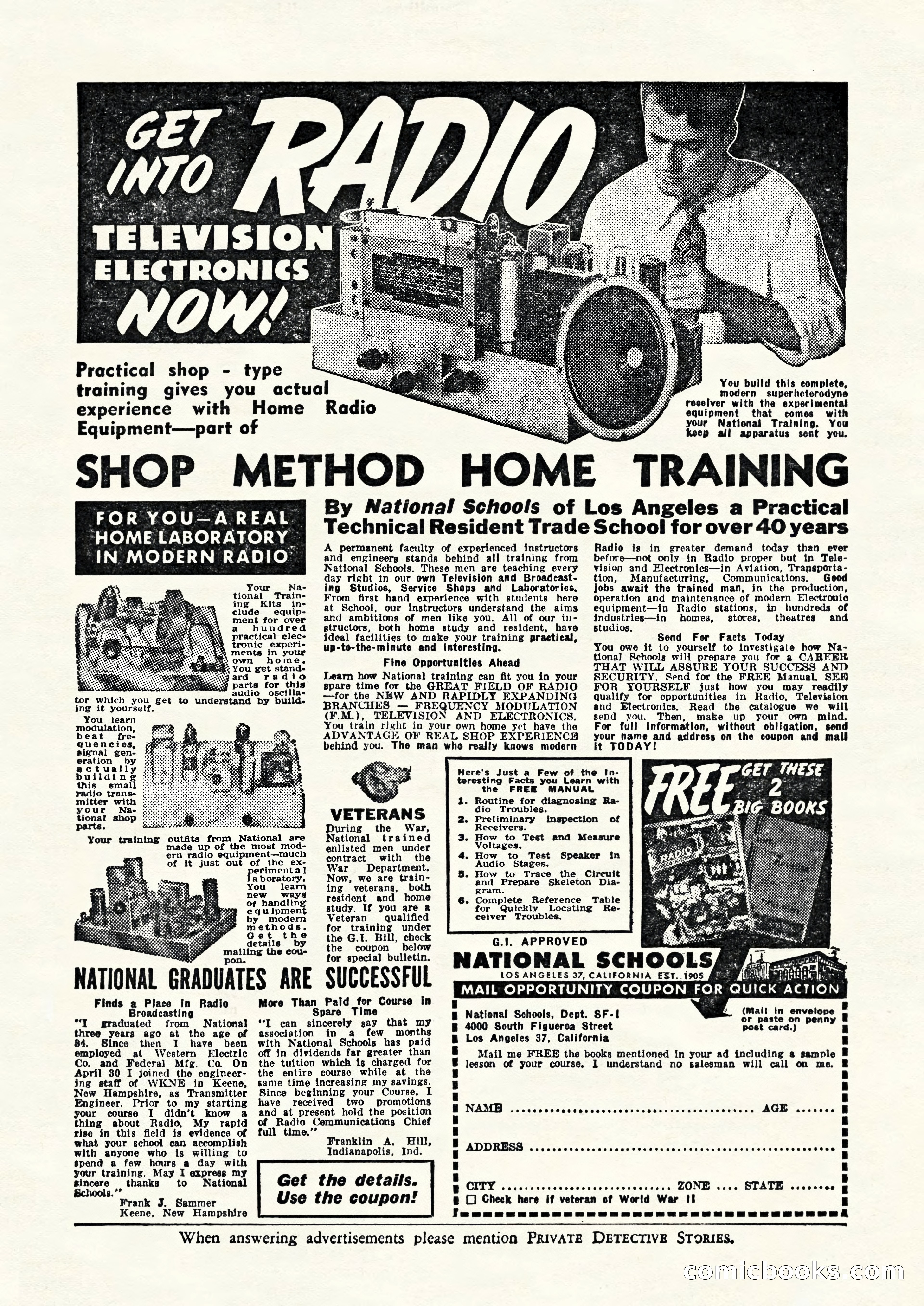 Private Detective Stories, February 1948 — page 7 of 84