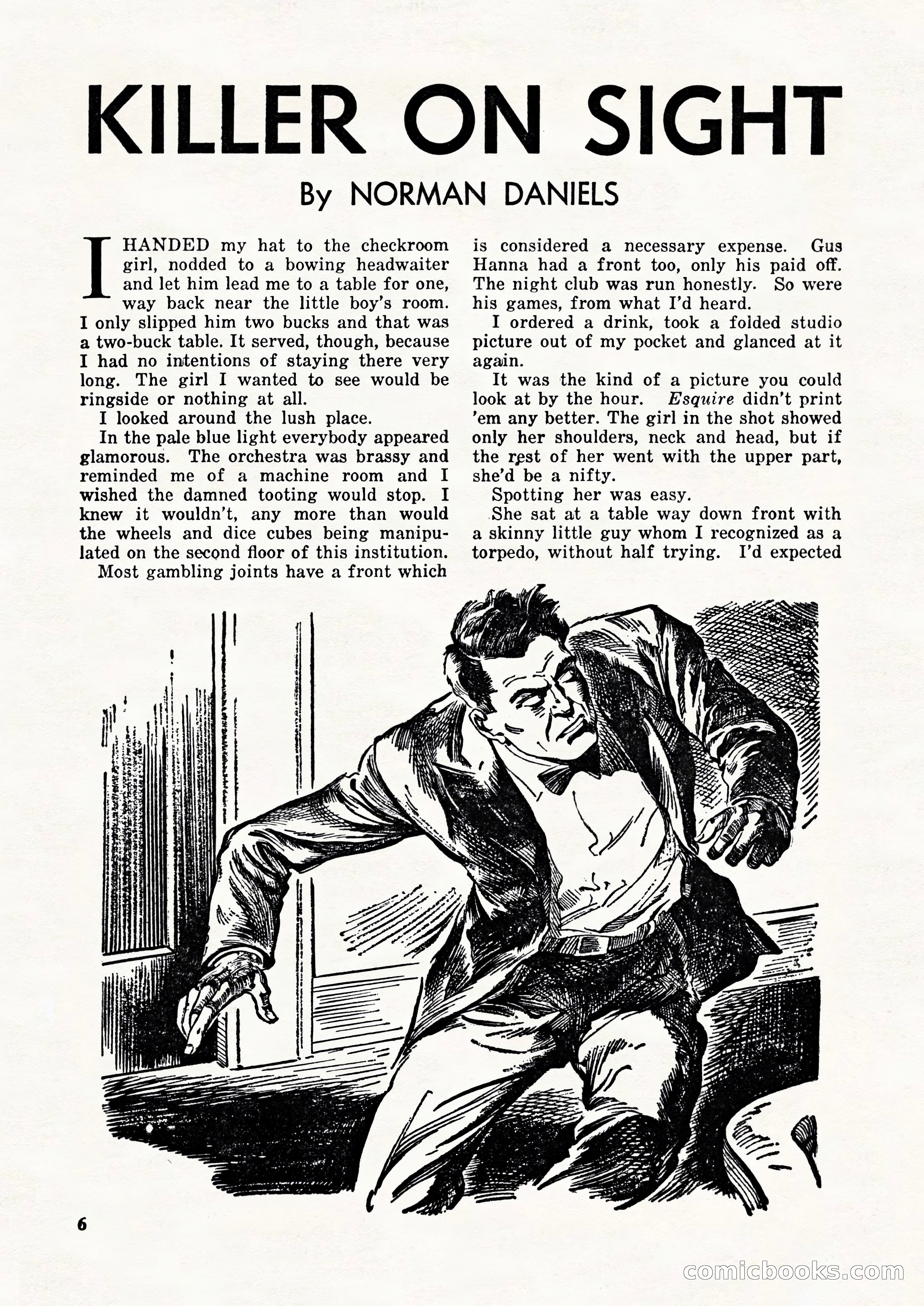 Private Detective Stories, February 1948 — page 8 of 84