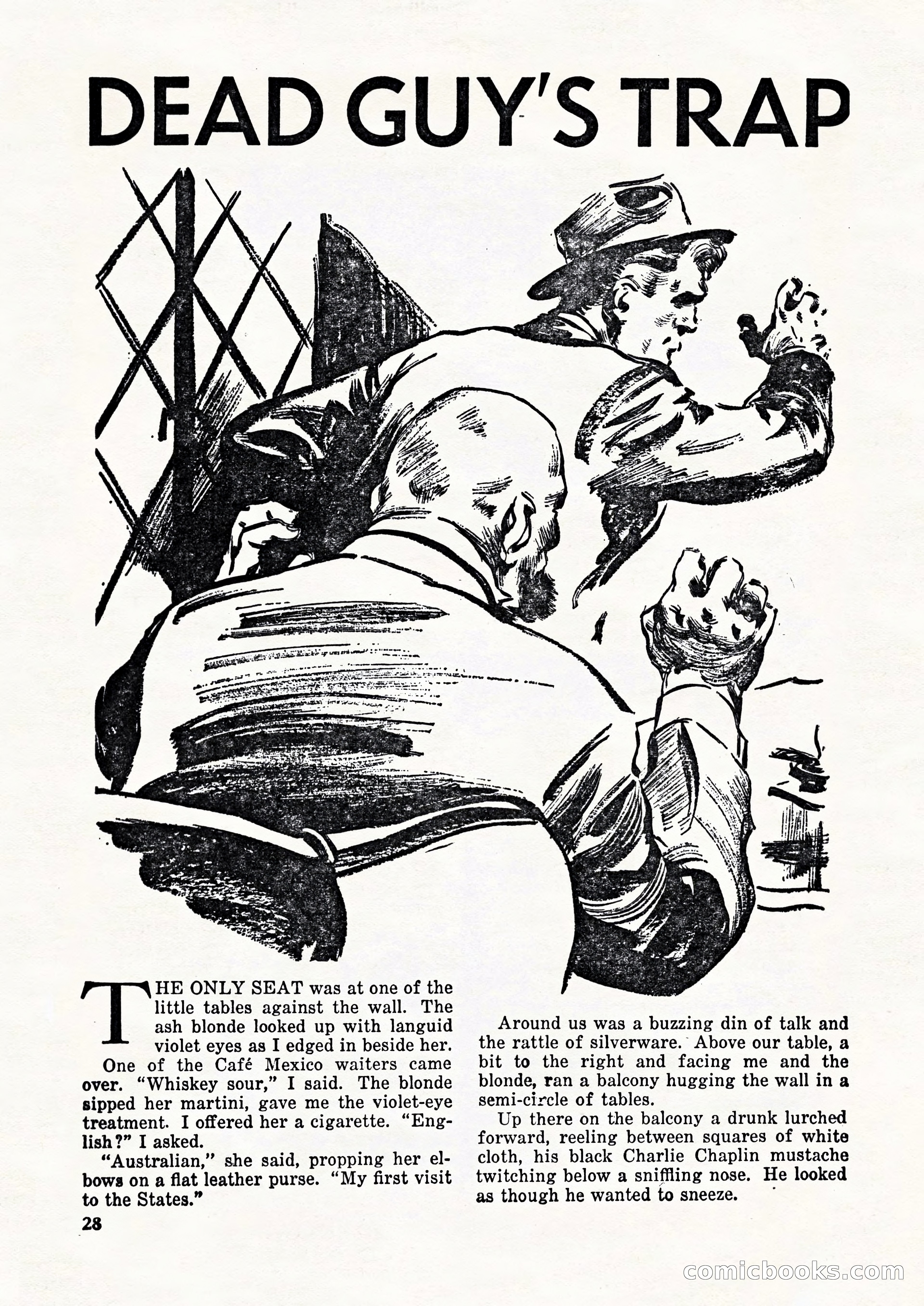 Private Detective Stories, February 1948 — page 30 of 84