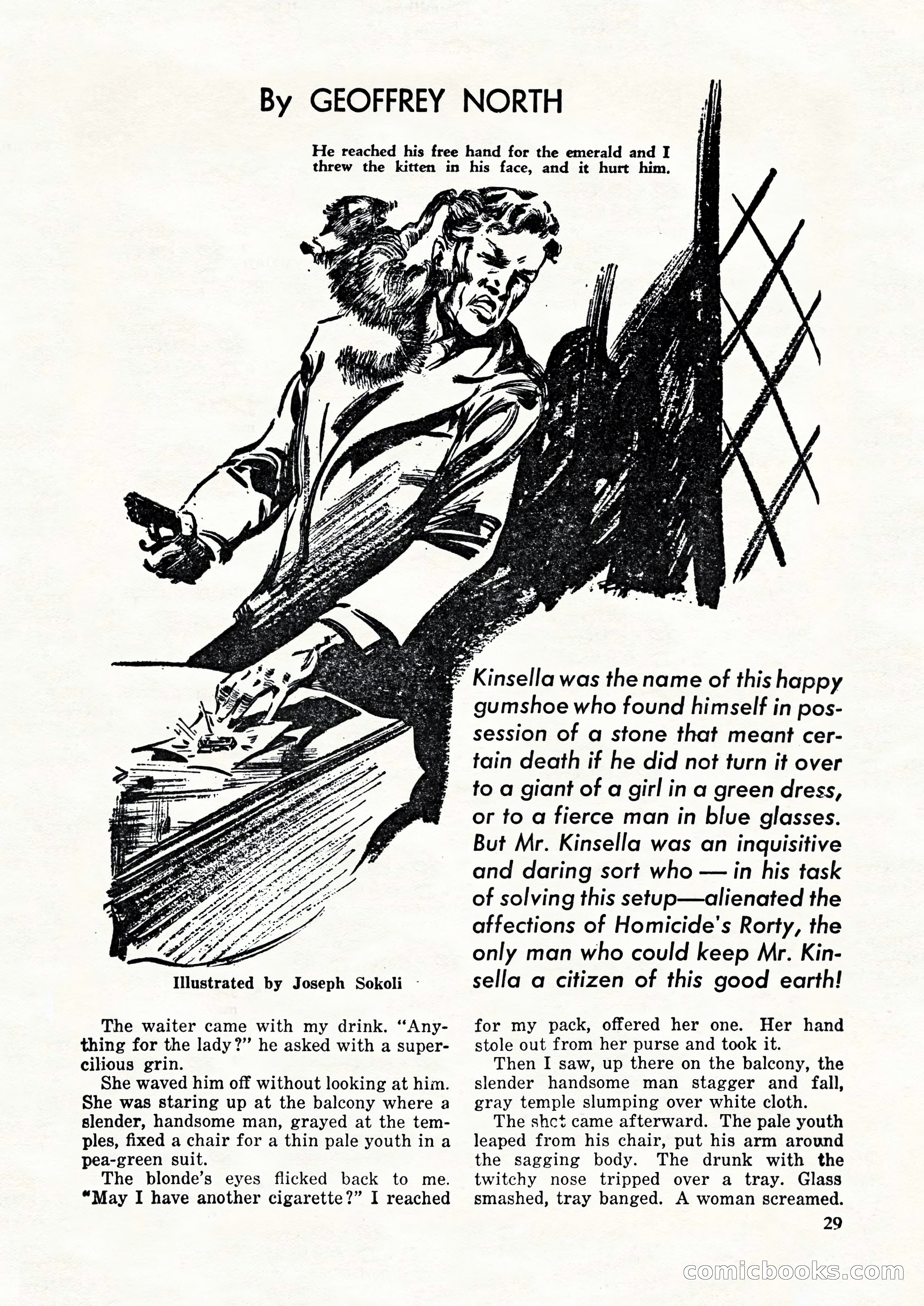 Private Detective Stories, February 1948 — page 31 of 84