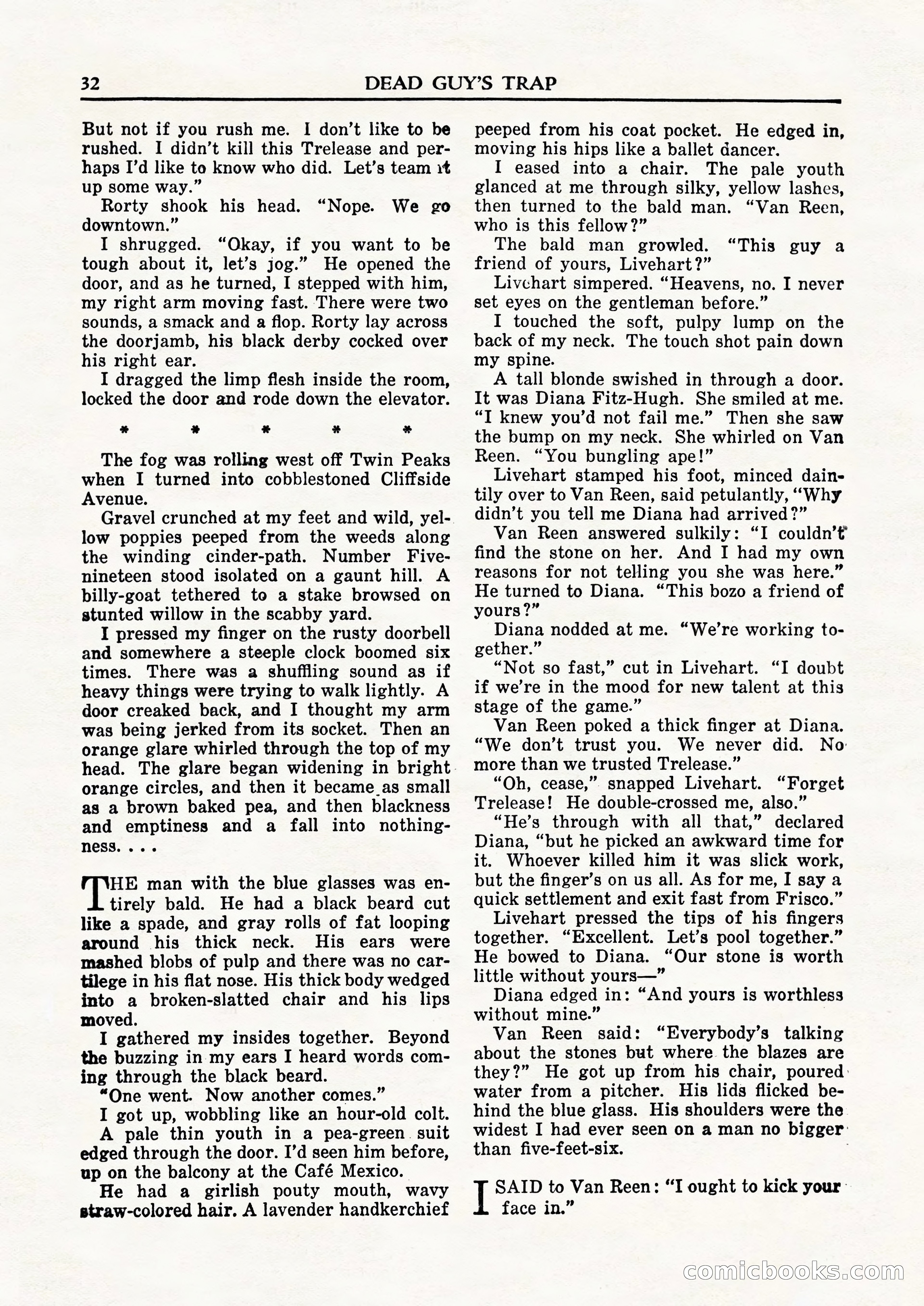 Private Detective Stories, February 1948 — page 34 of 84