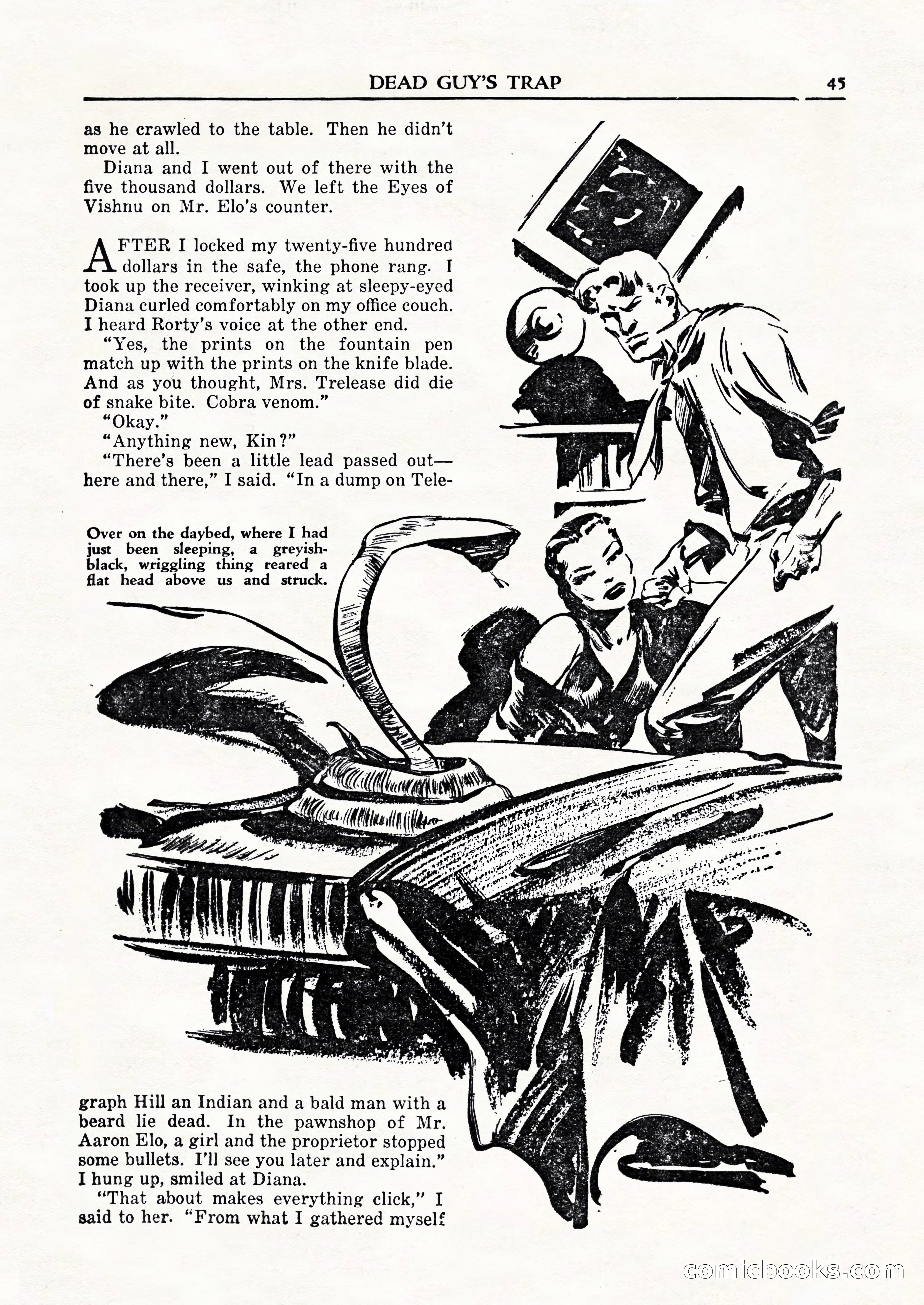Private Detective Stories, February 1948 — page 47 of 84