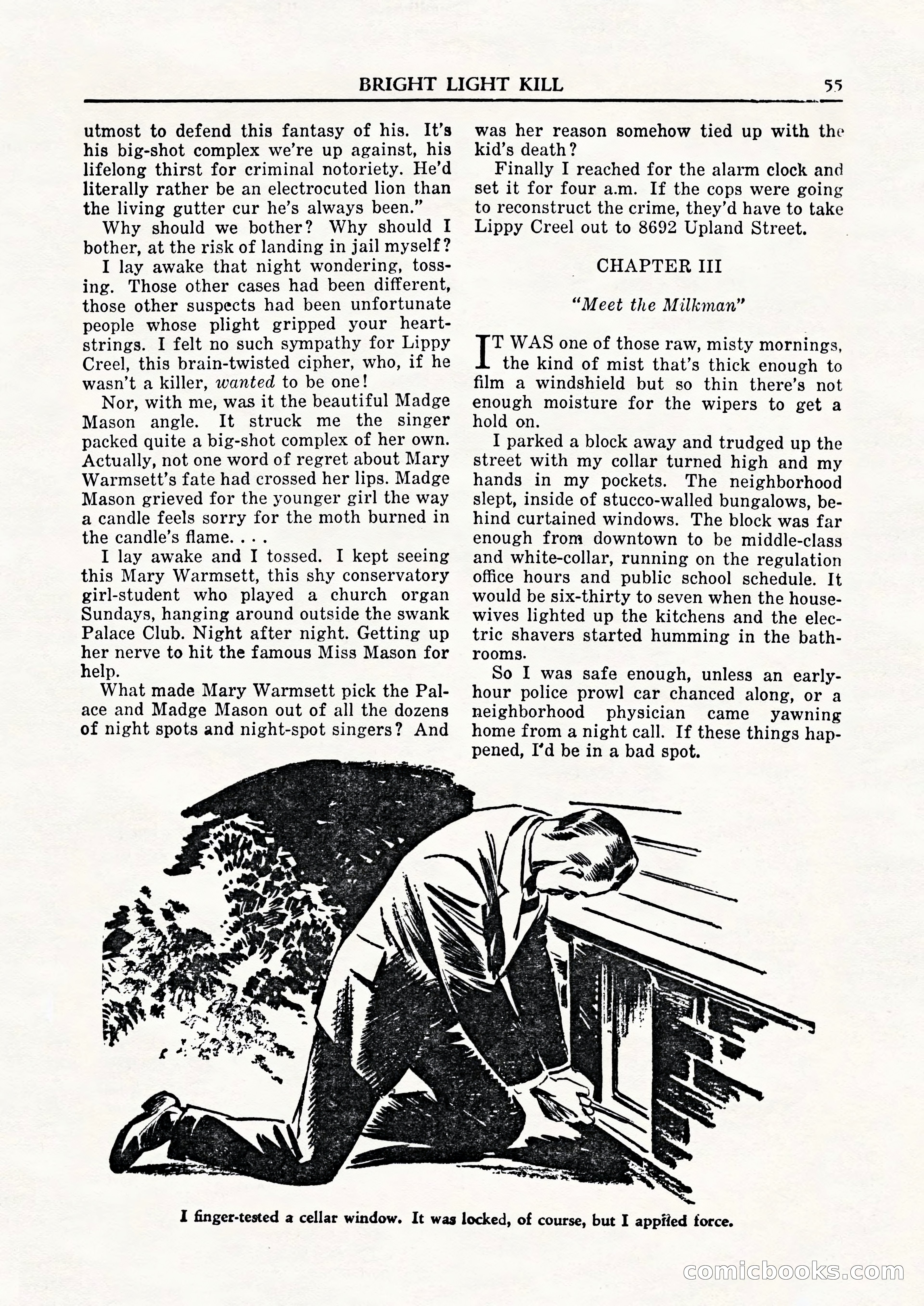 Private Detective Stories, February 1948 — page 57 of 84