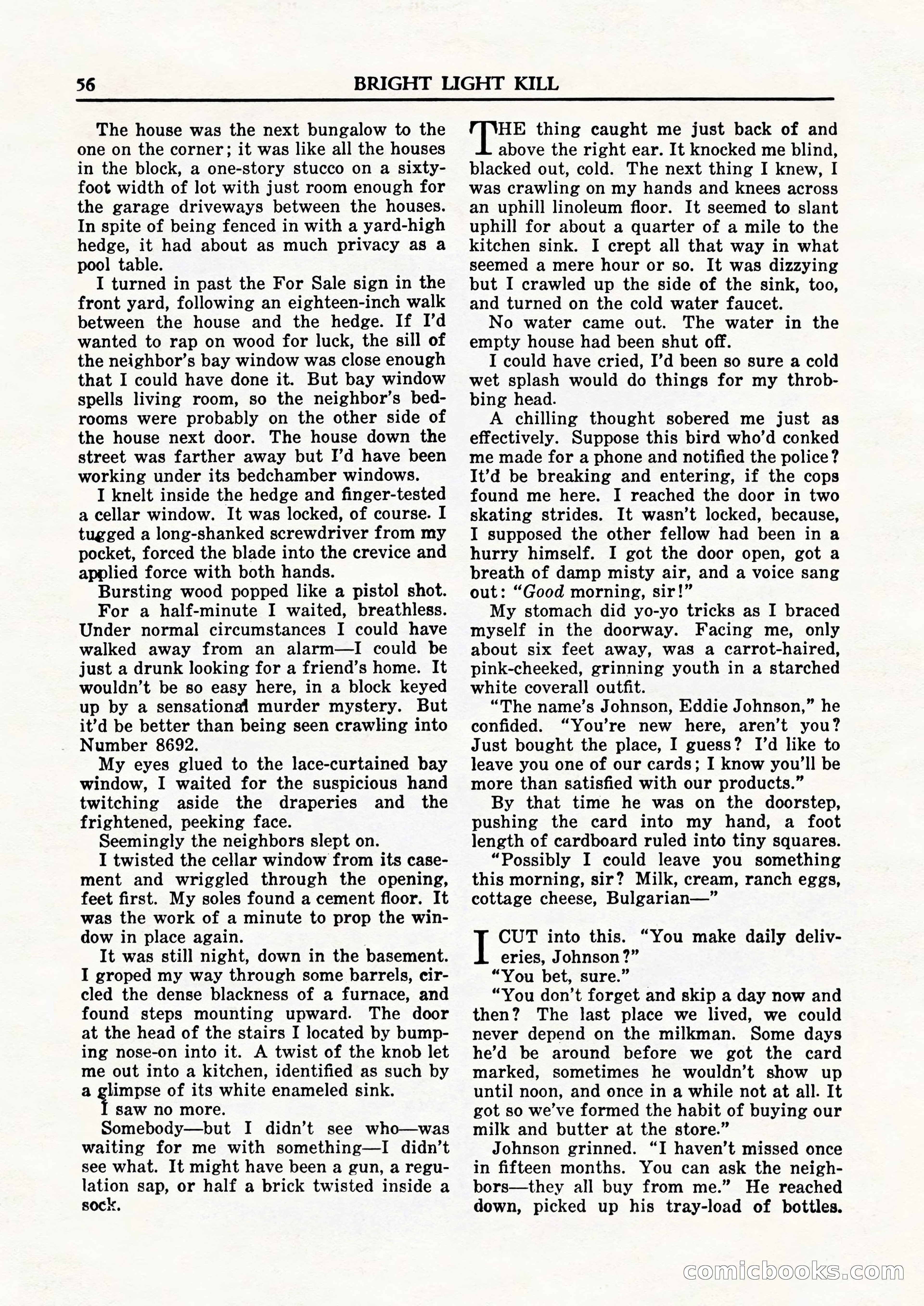Private Detective Stories, February 1948 — page 58 of 84