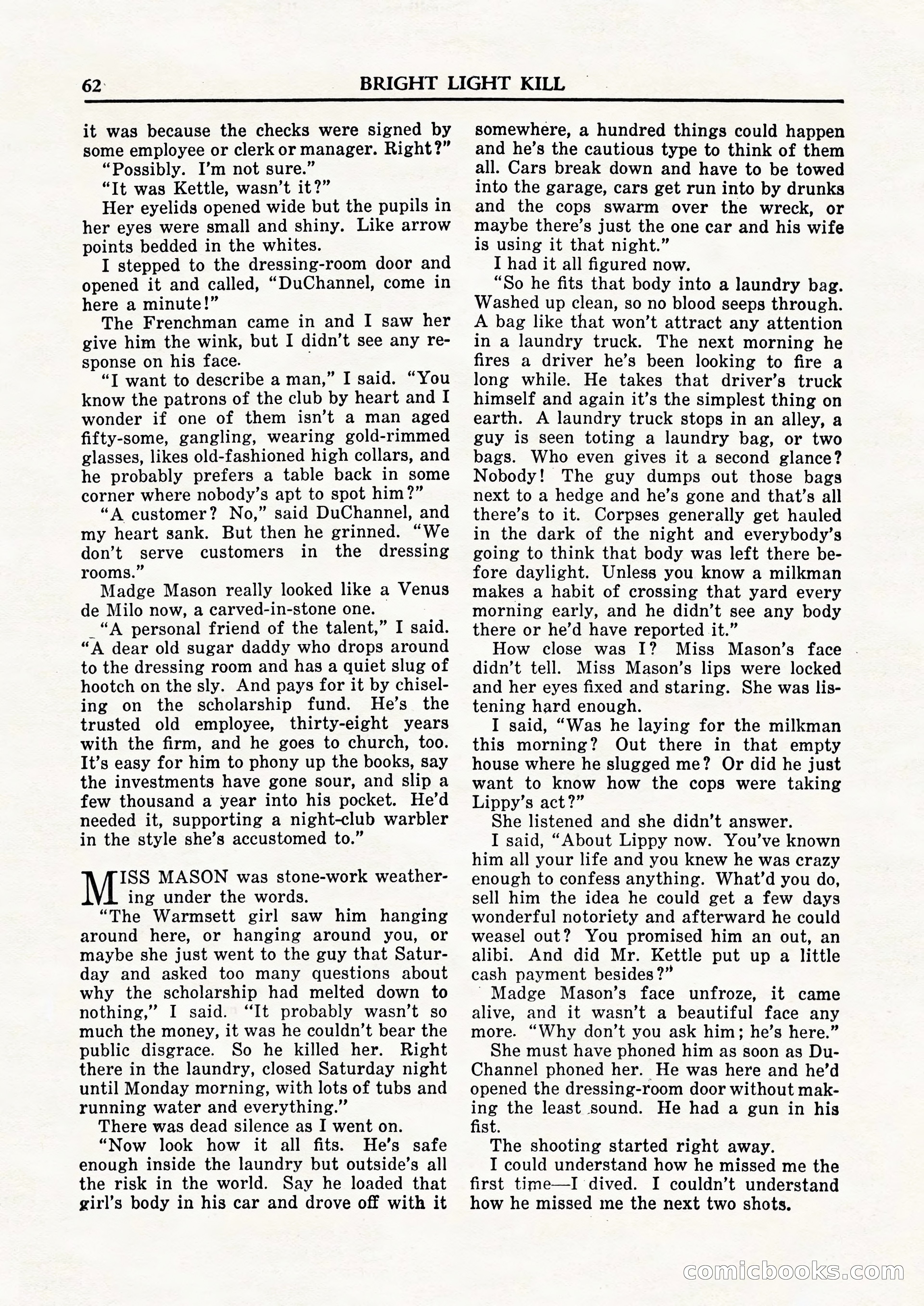 Private Detective Stories, February 1948 — page 64 of 84