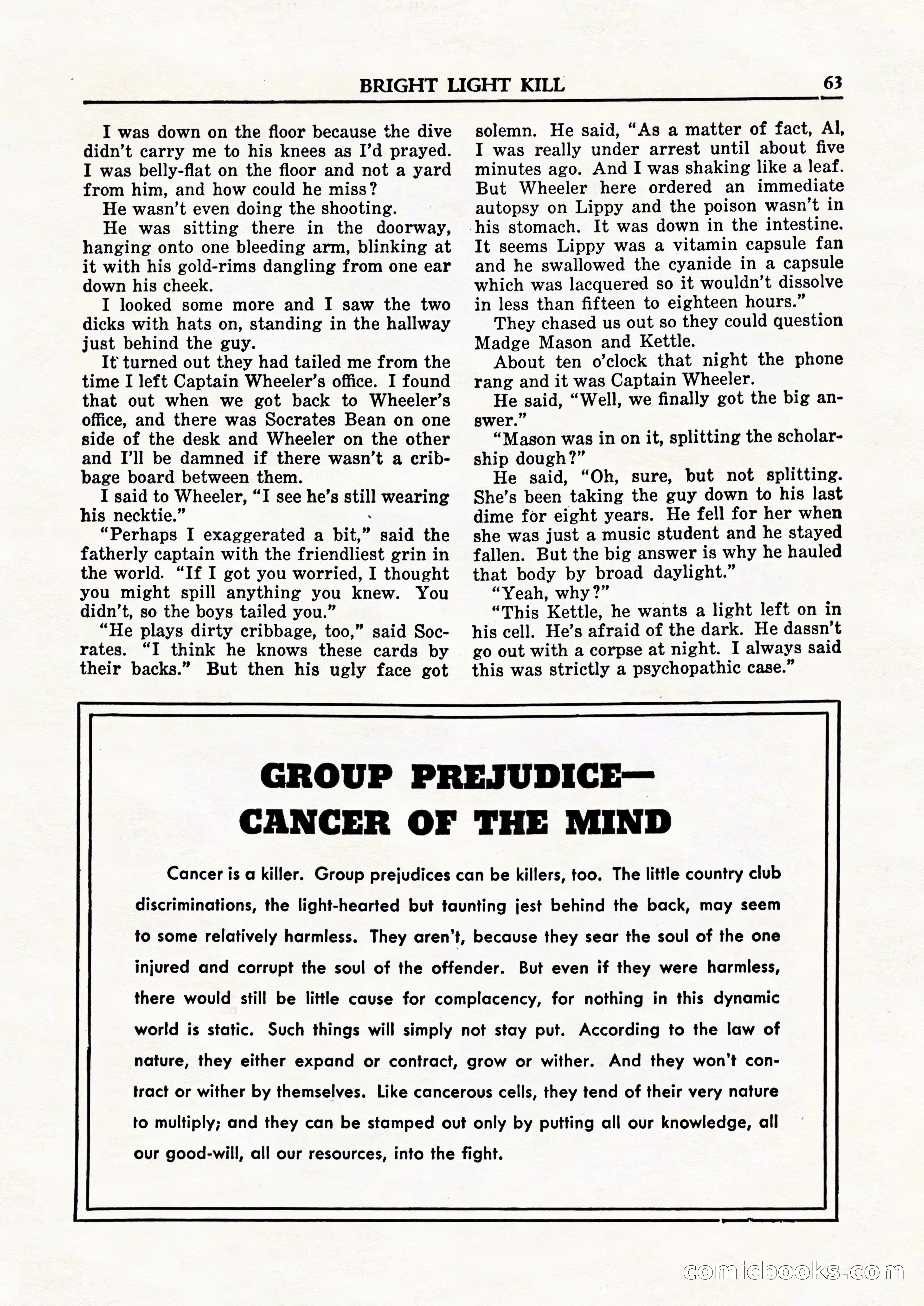 Private Detective Stories, February 1948 — page 65 of 84