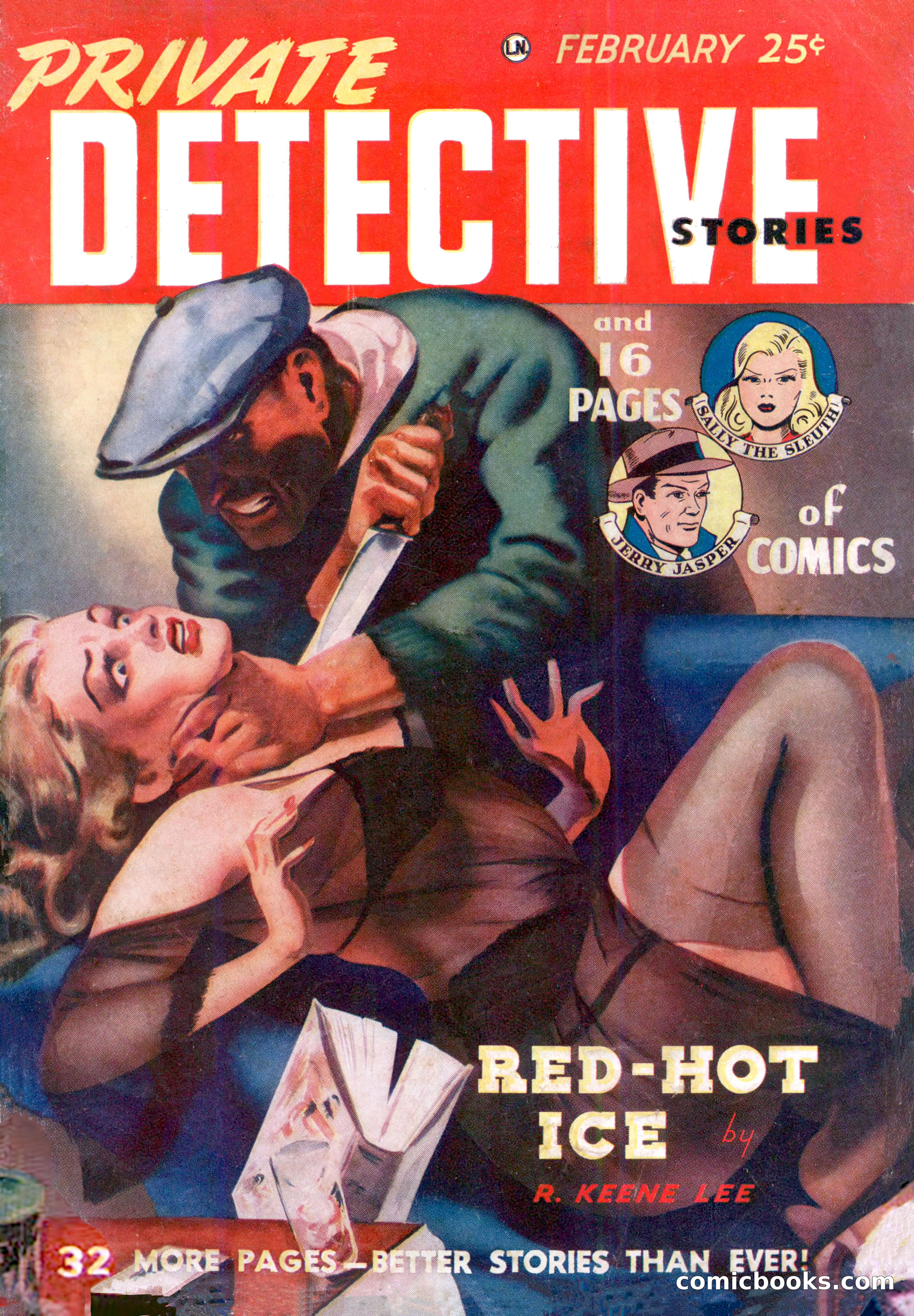 Private Detective Stories, February 1949 — page 1 of 132