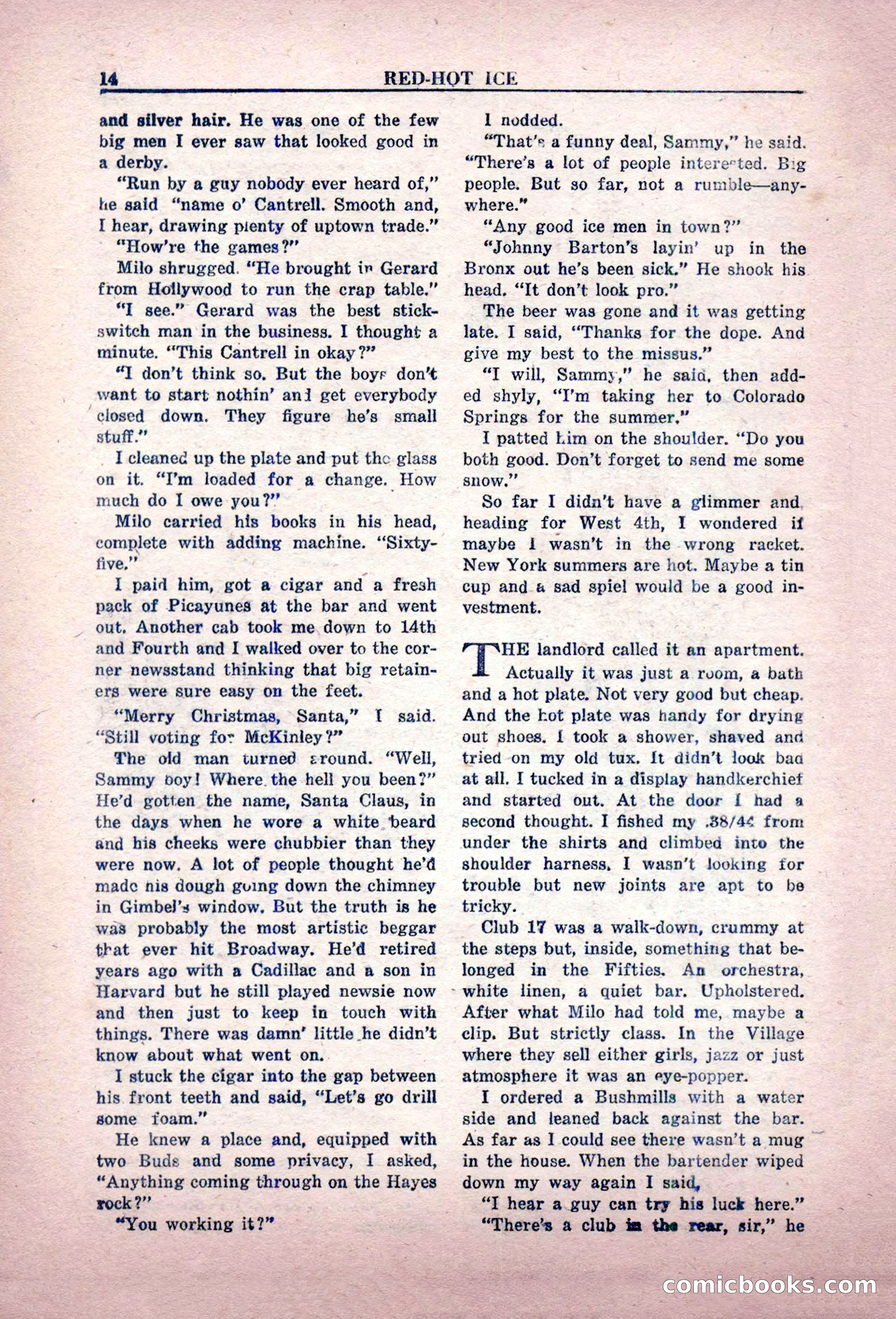 Private Detective Stories, February 1949 — page 14 of 132
