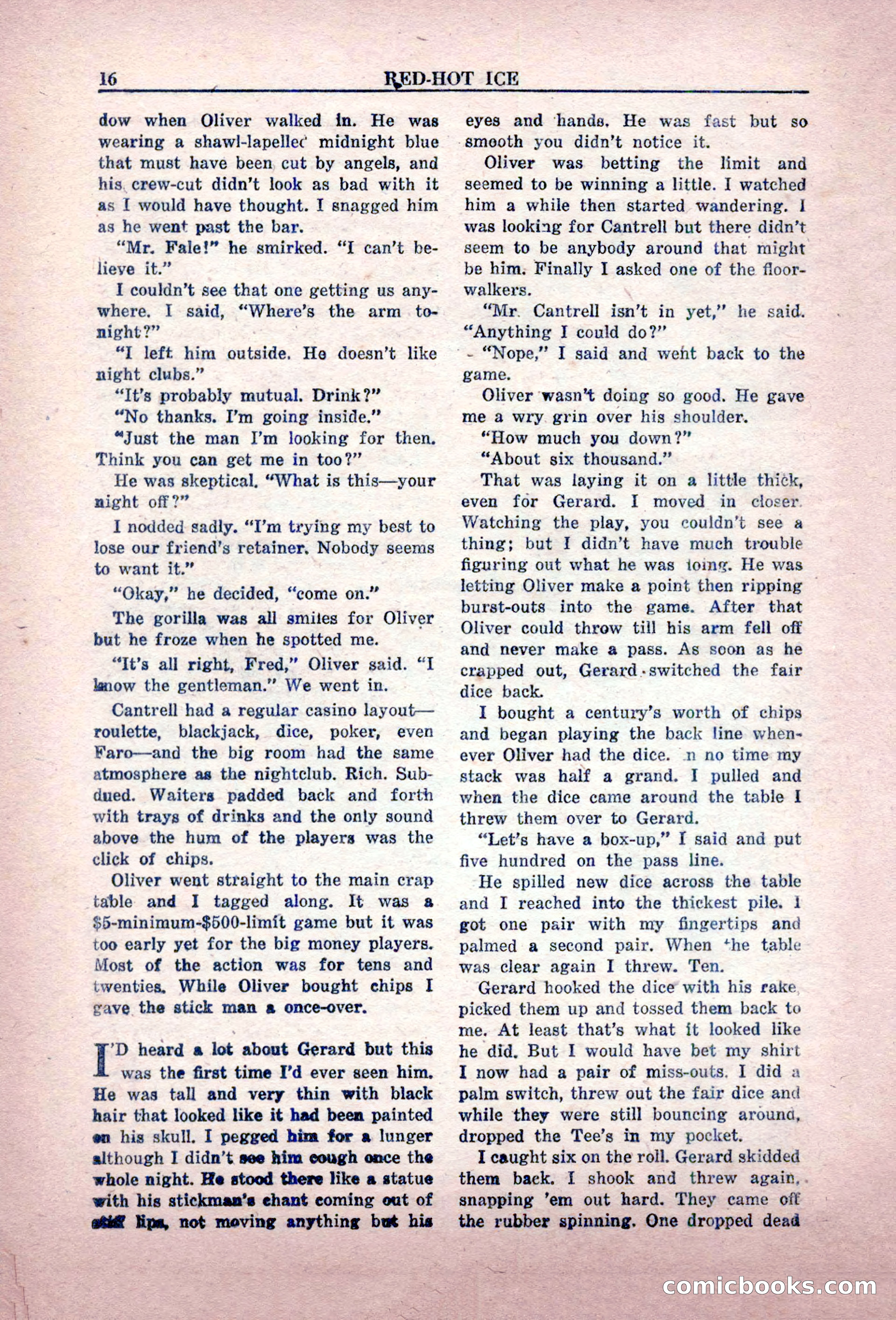 Private Detective Stories, February 1949 — page 16 of 132