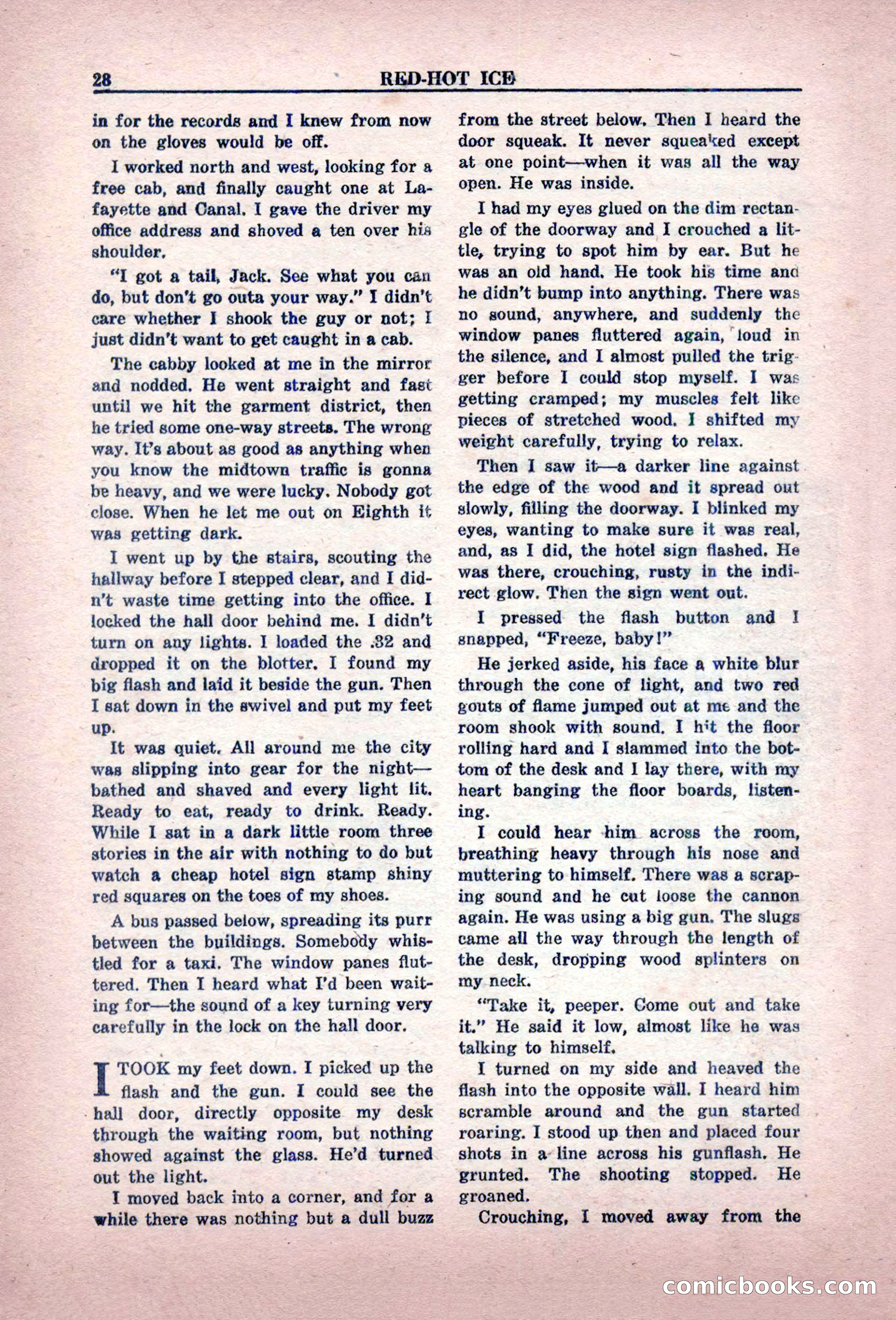 Private Detective Stories, February 1949 — page 28 of 132