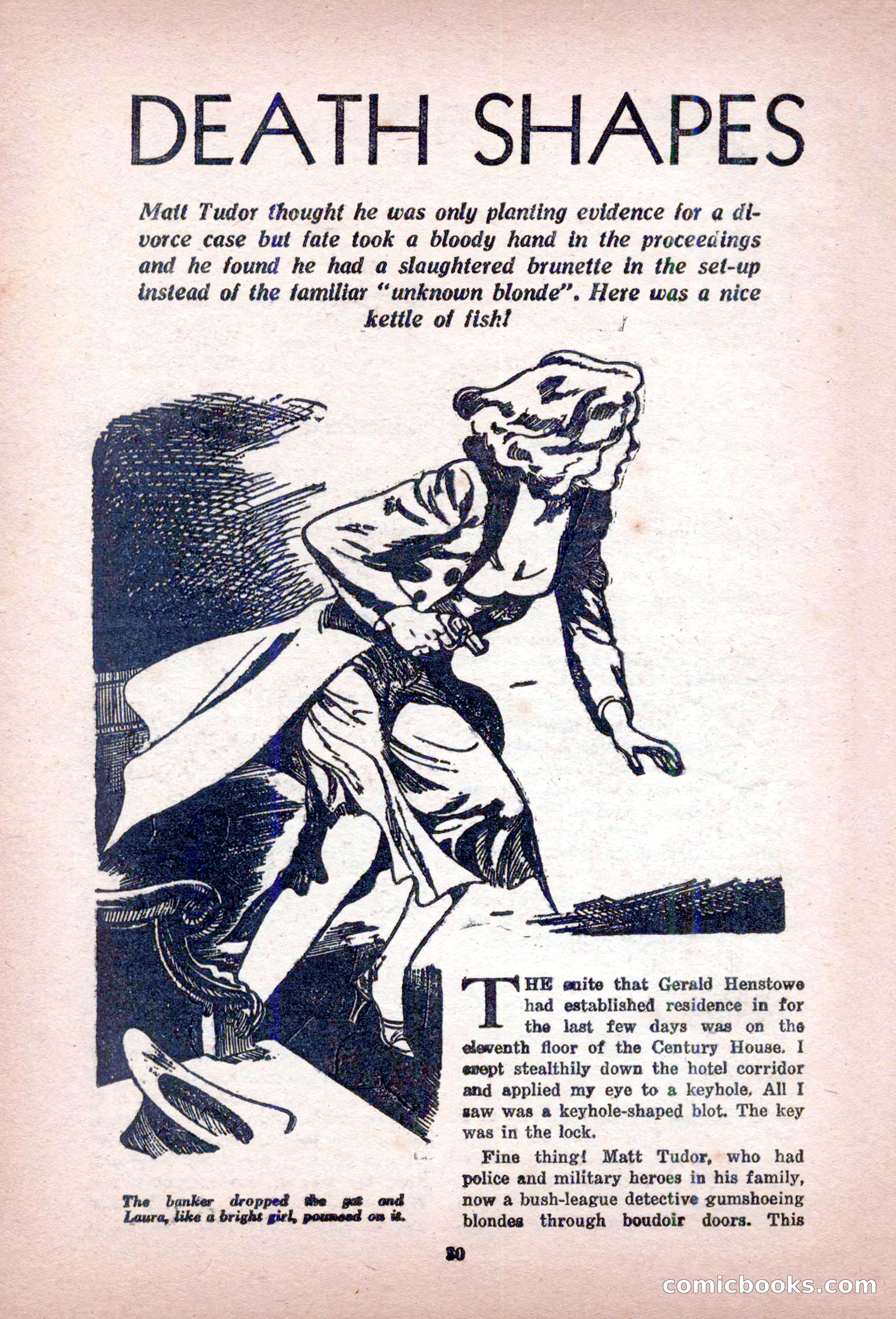 Private Detective Stories, February 1949 — page 30 of 132