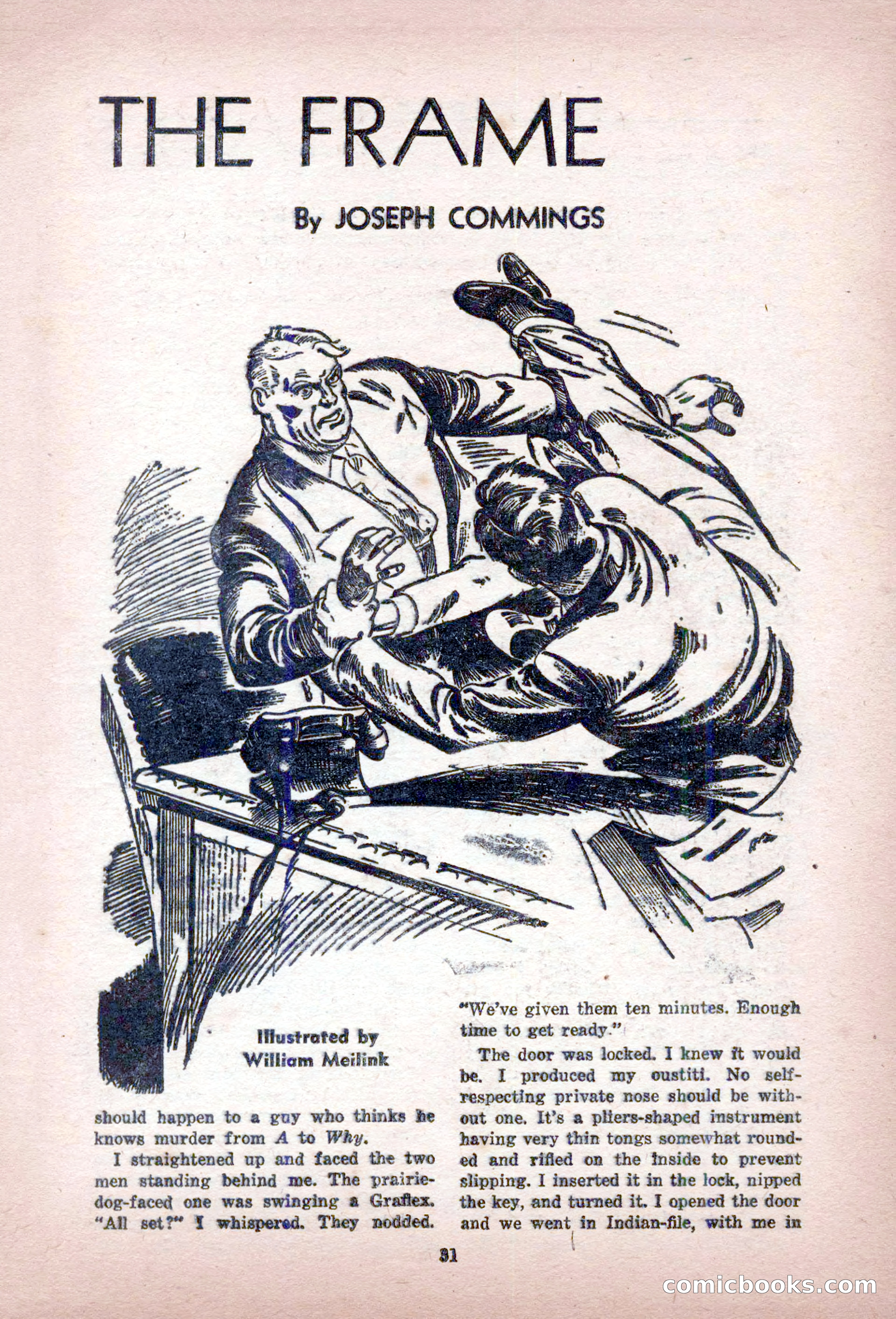 Private Detective Stories, February 1949 — page 31 of 132