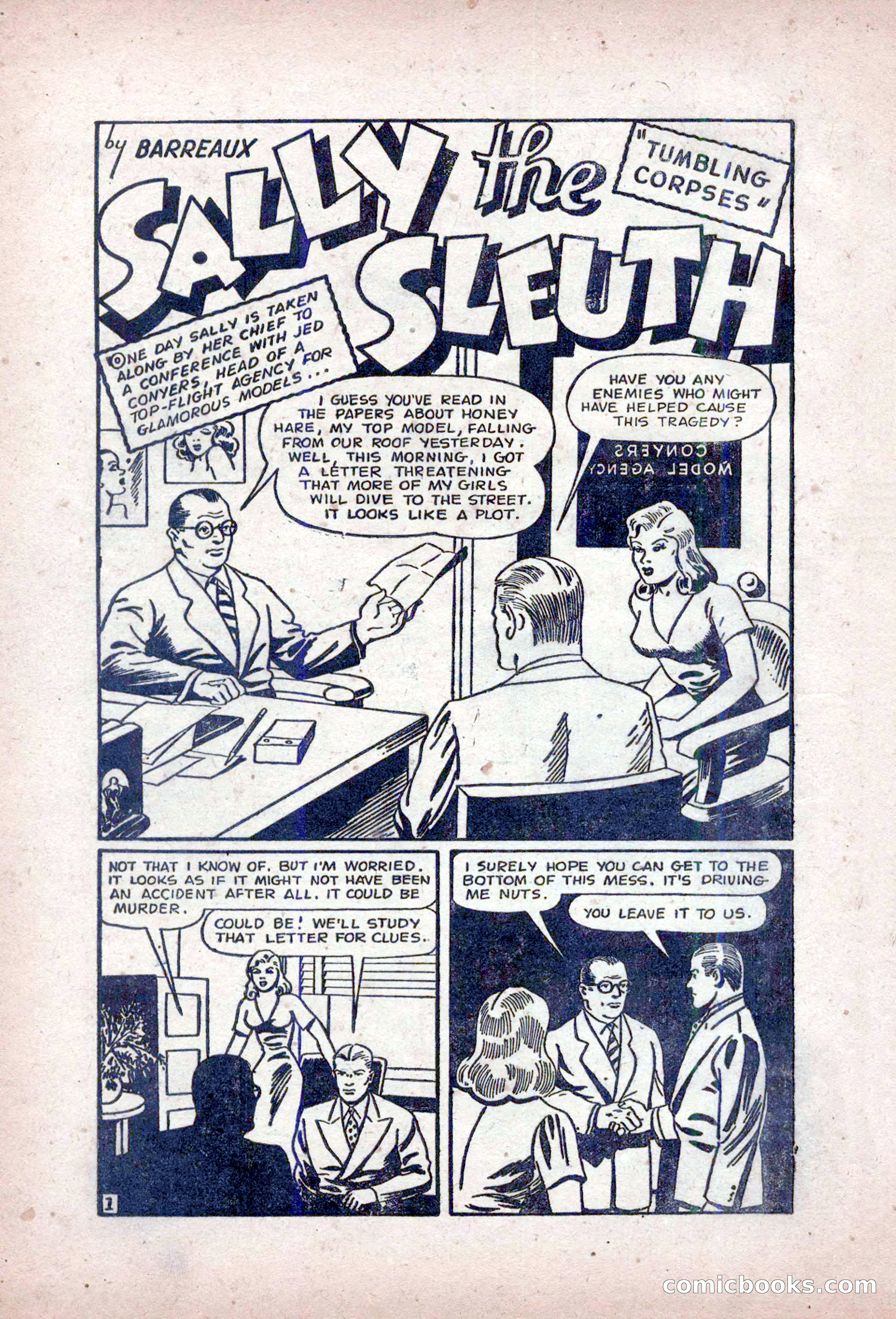 Private Detective Stories, February 1949 — page 46 of 132