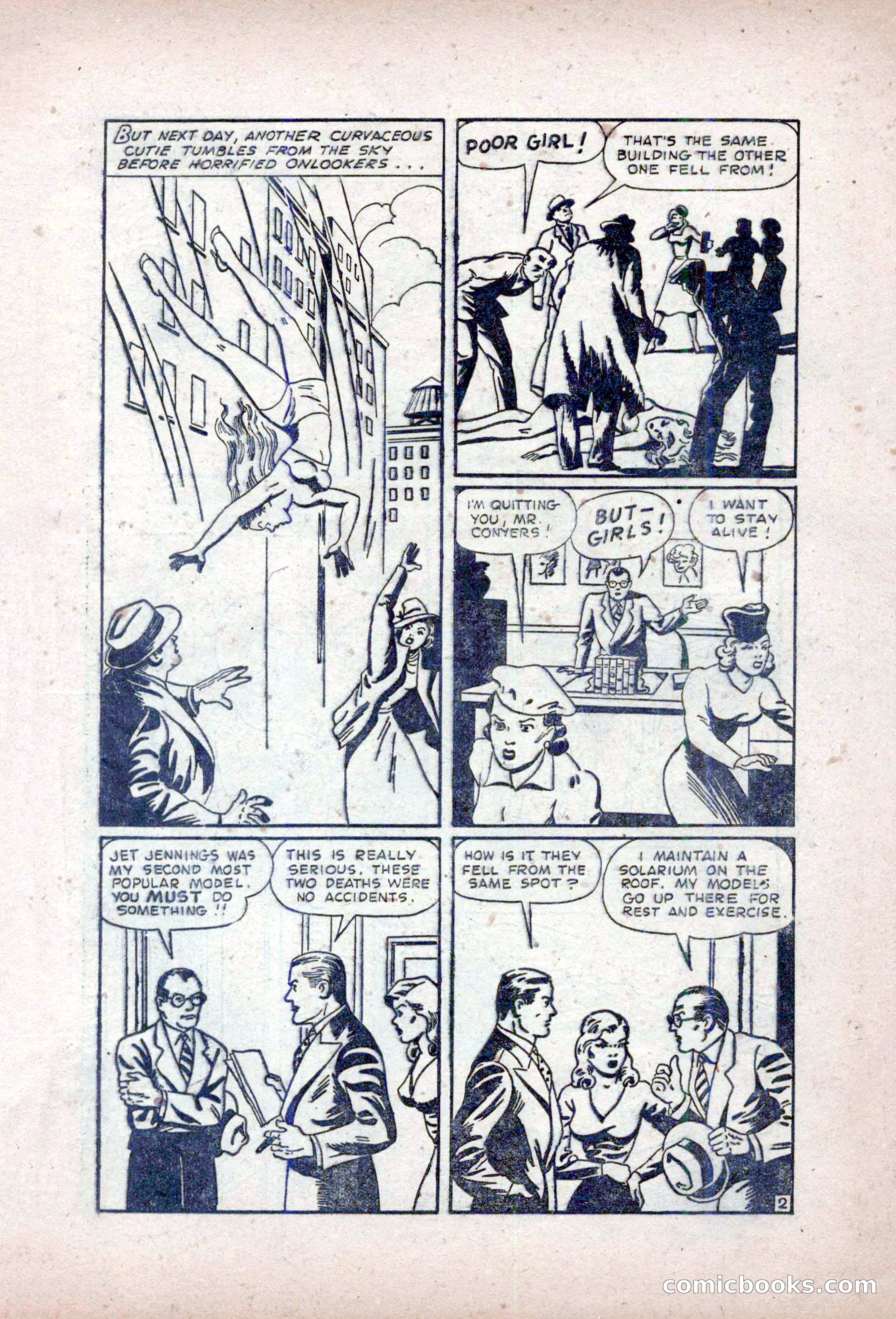 Private Detective Stories, February 1949 — page 47 of 132