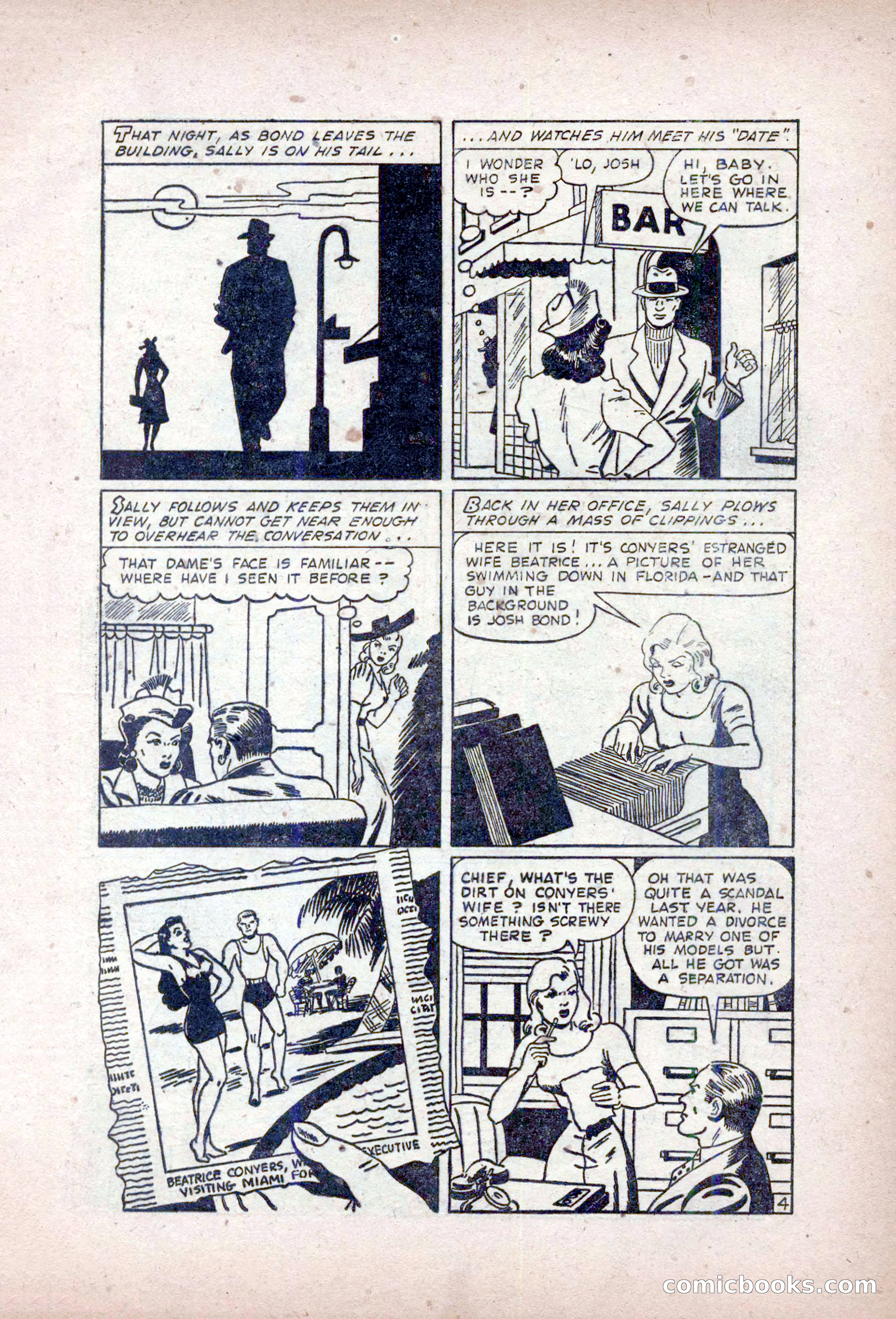 Private Detective Stories, February 1949 — page 49 of 132