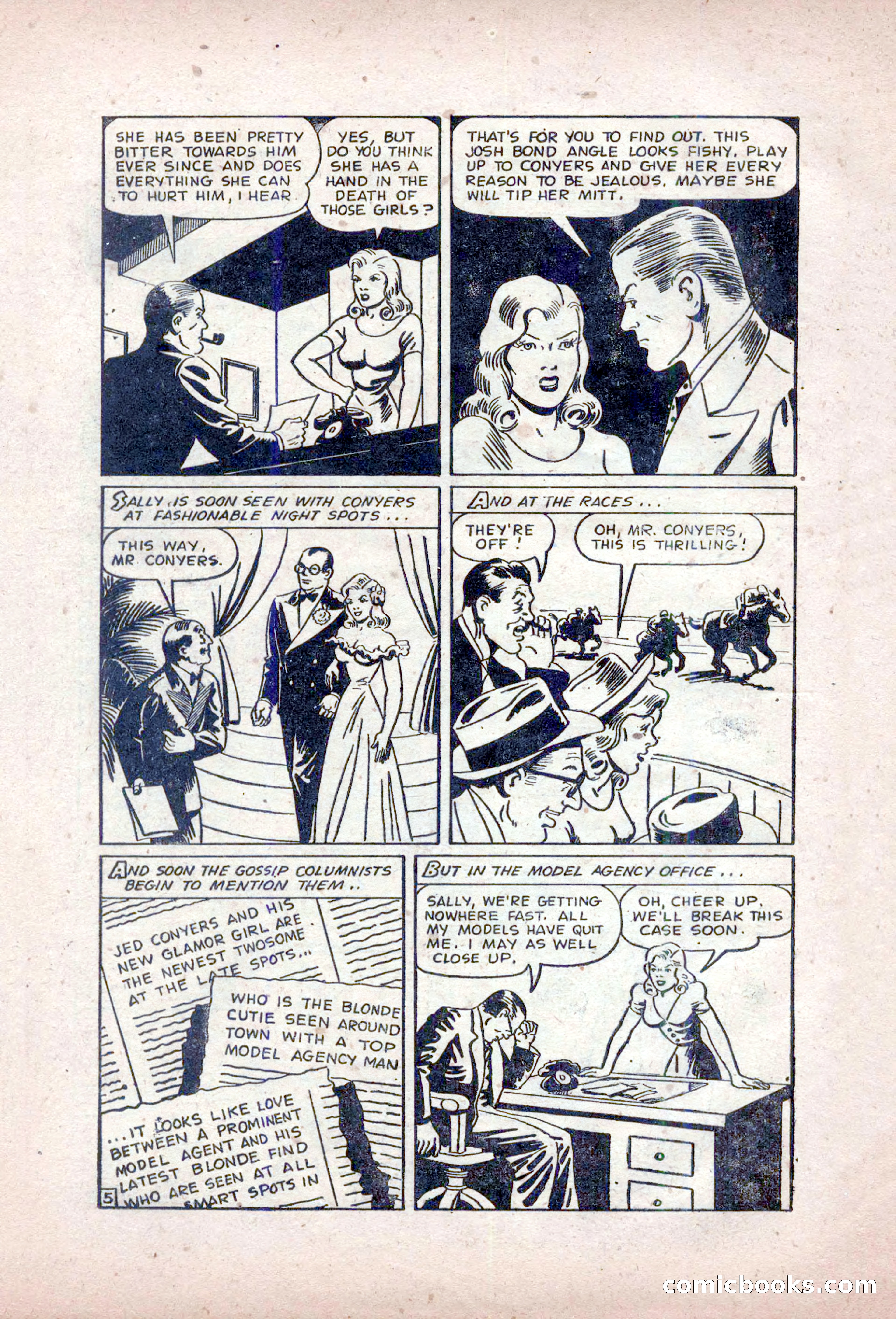 Private Detective Stories, February 1949 — page 50 of 132