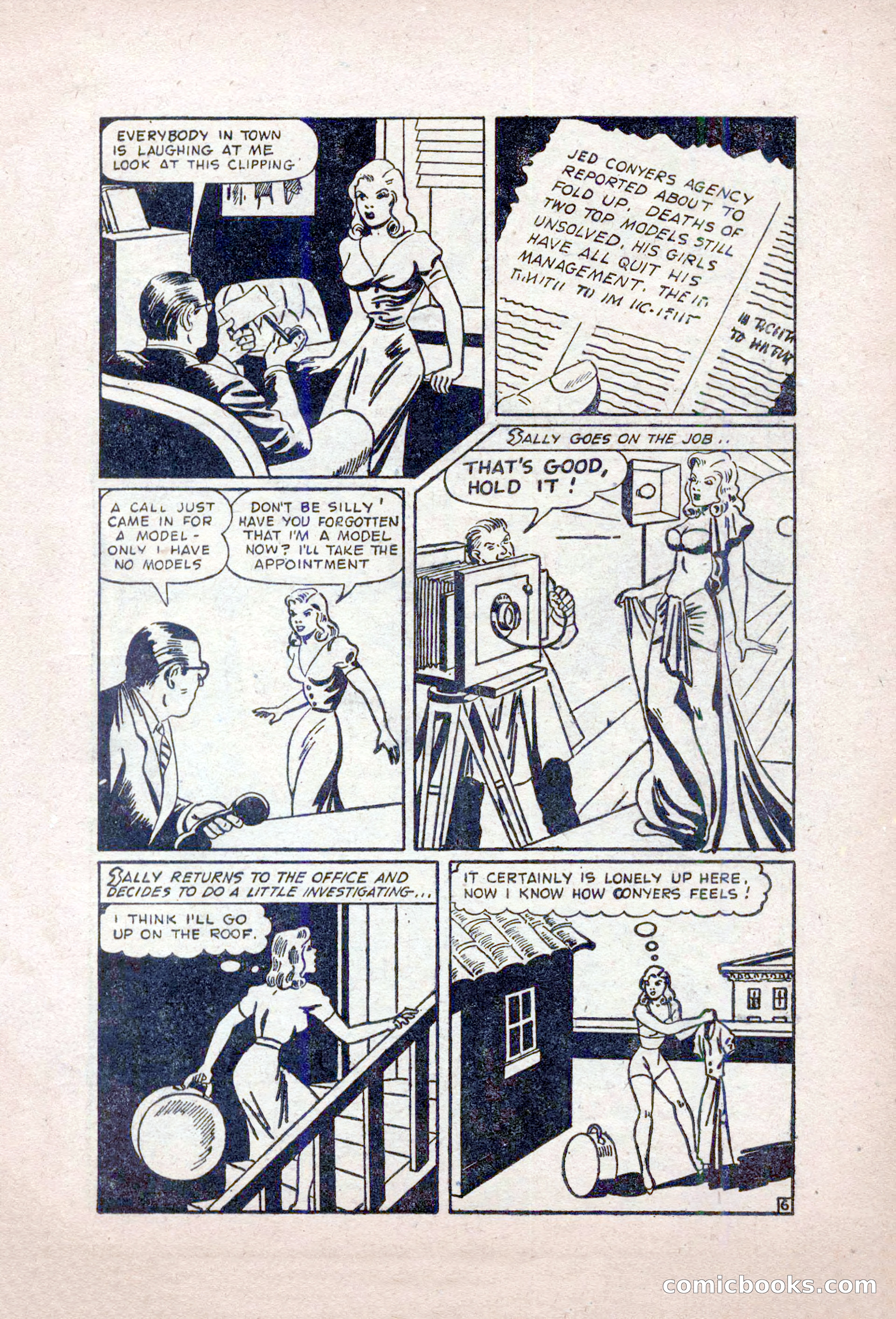 Private Detective Stories, February 1949 — page 51 of 132
