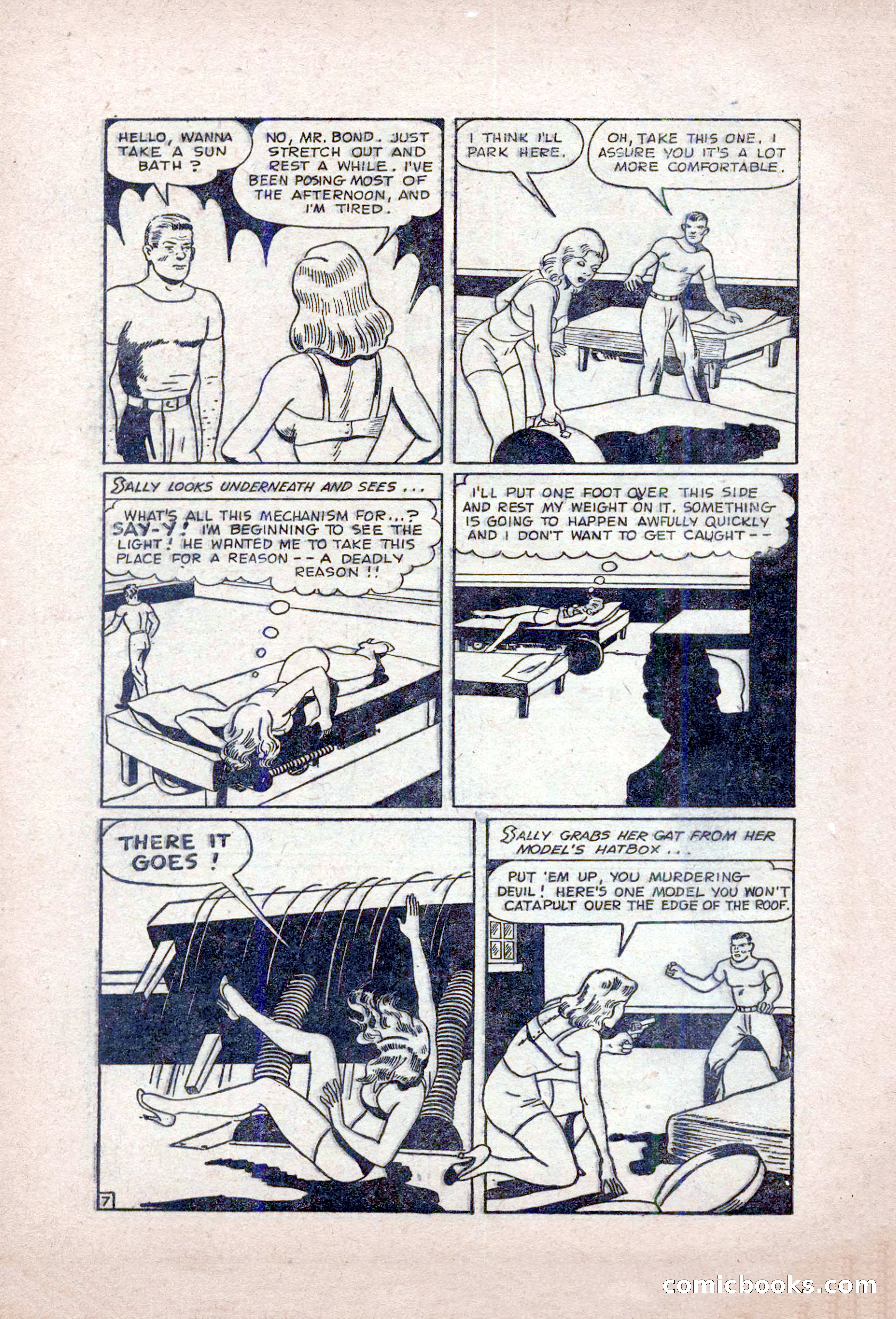 Private Detective Stories, February 1949 — page 52 of 132