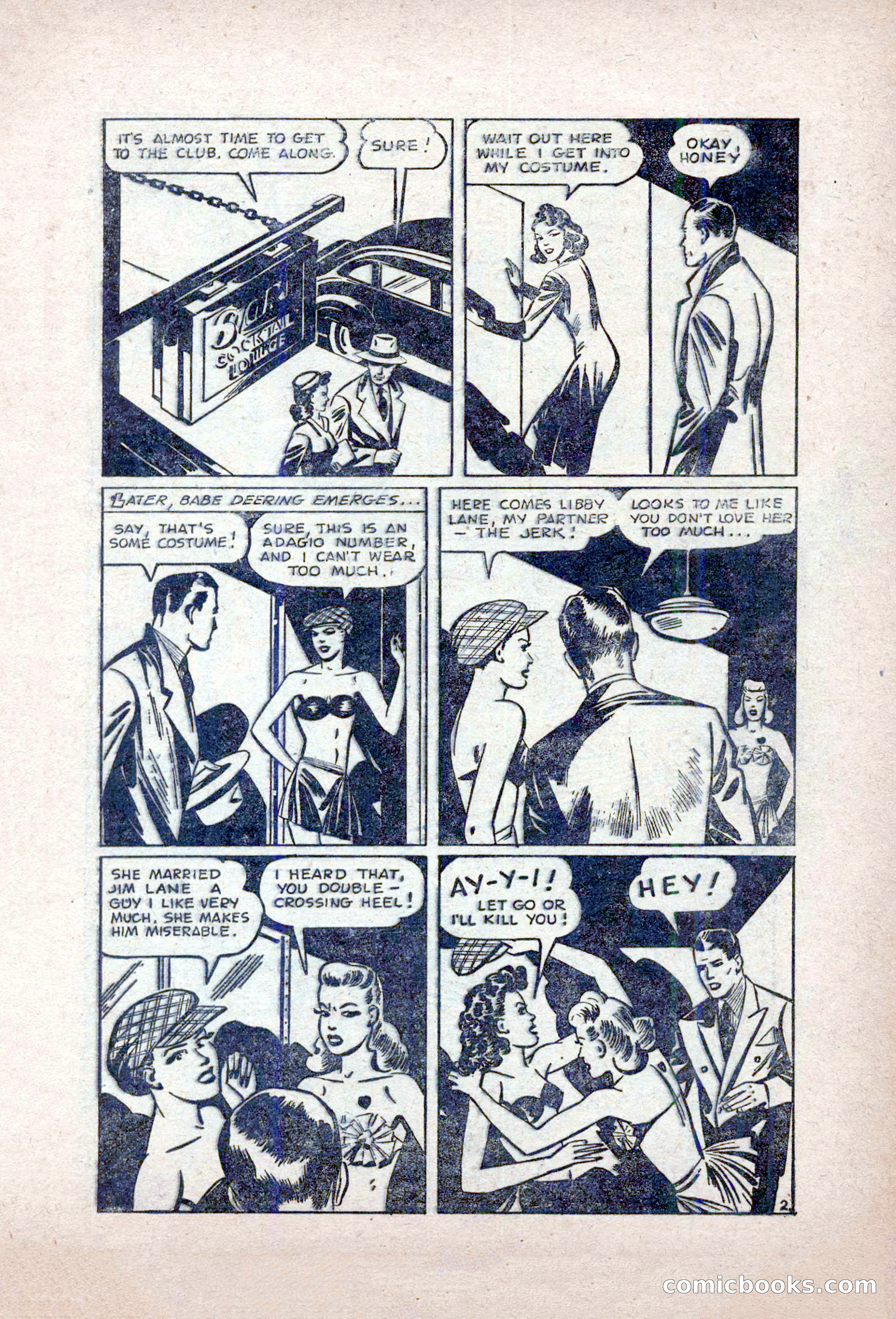 Private Detective Stories, February 1949 — page 65 of 132