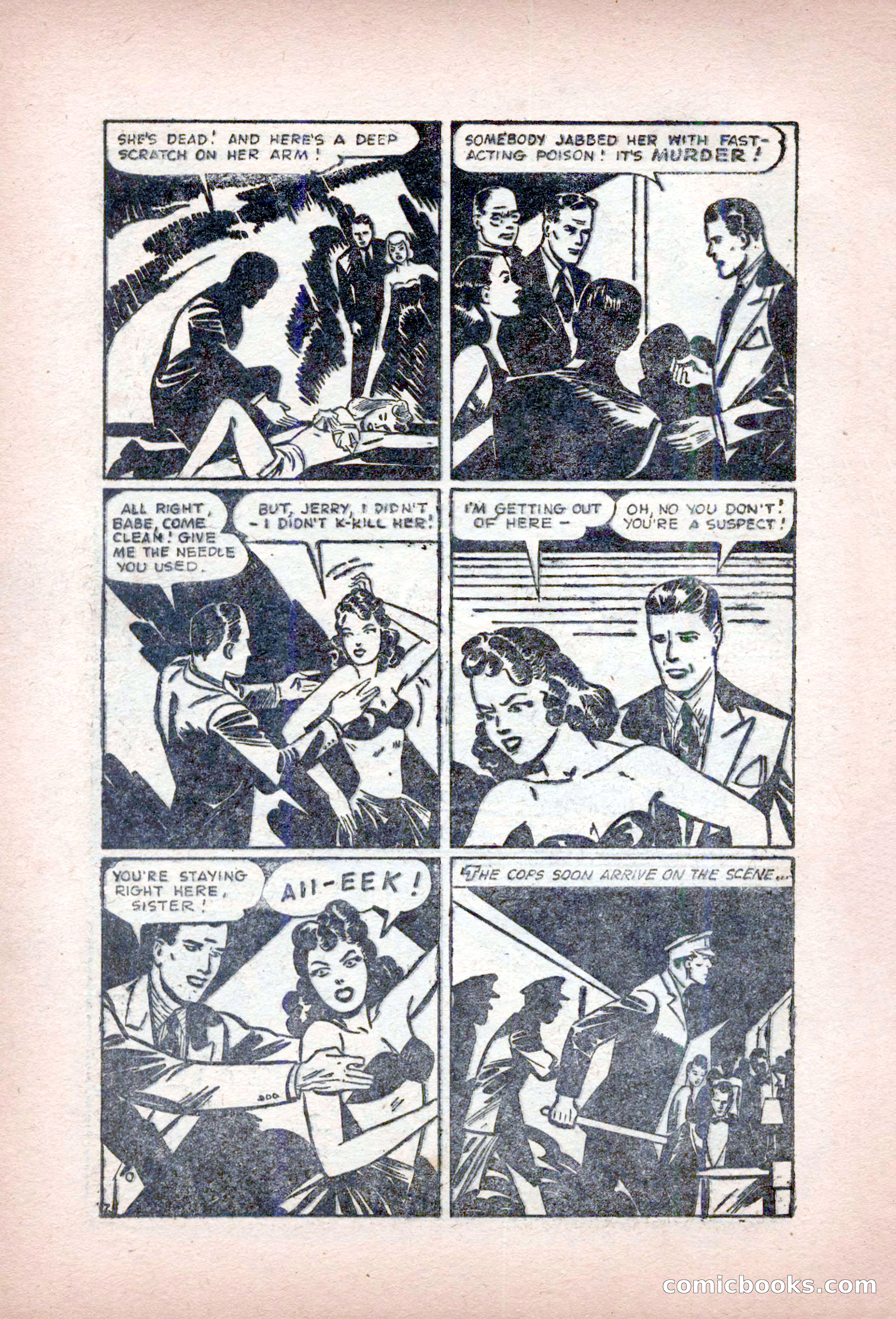 Private Detective Stories, February 1949 — page 70 of 132