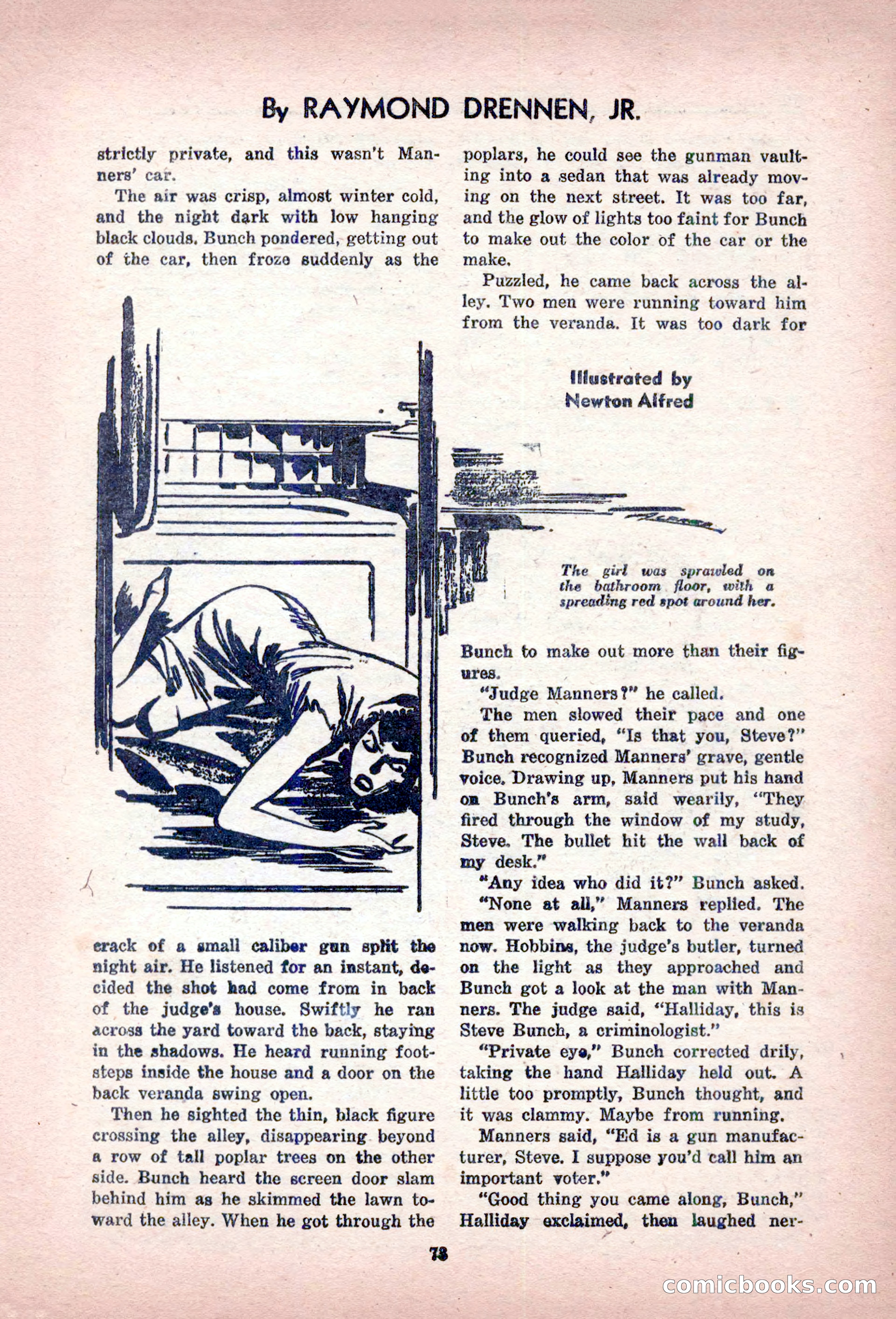 Private Detective Stories, February 1949 — page 73 of 132