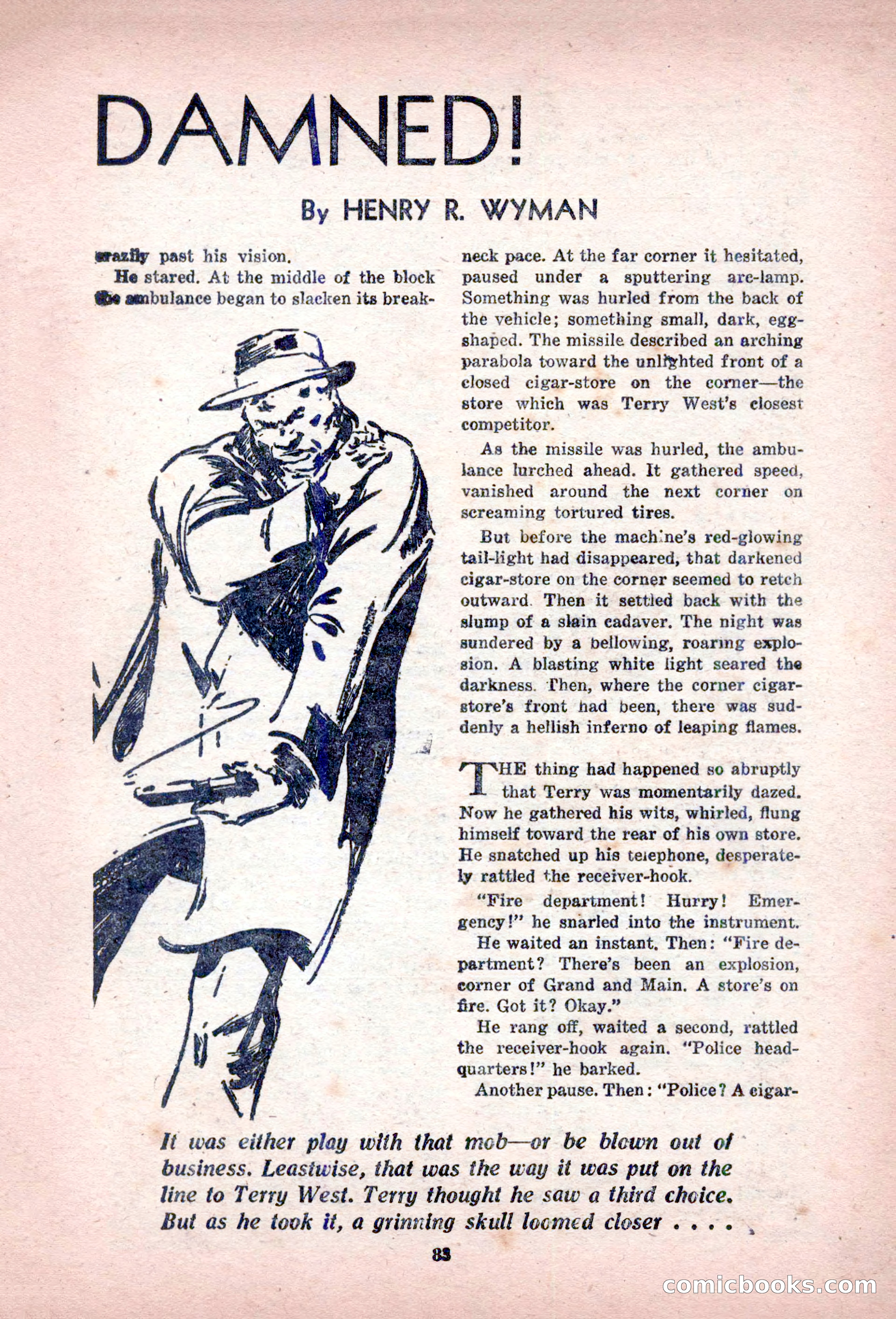 Private Detective Stories, February 1949 — page 83 of 132