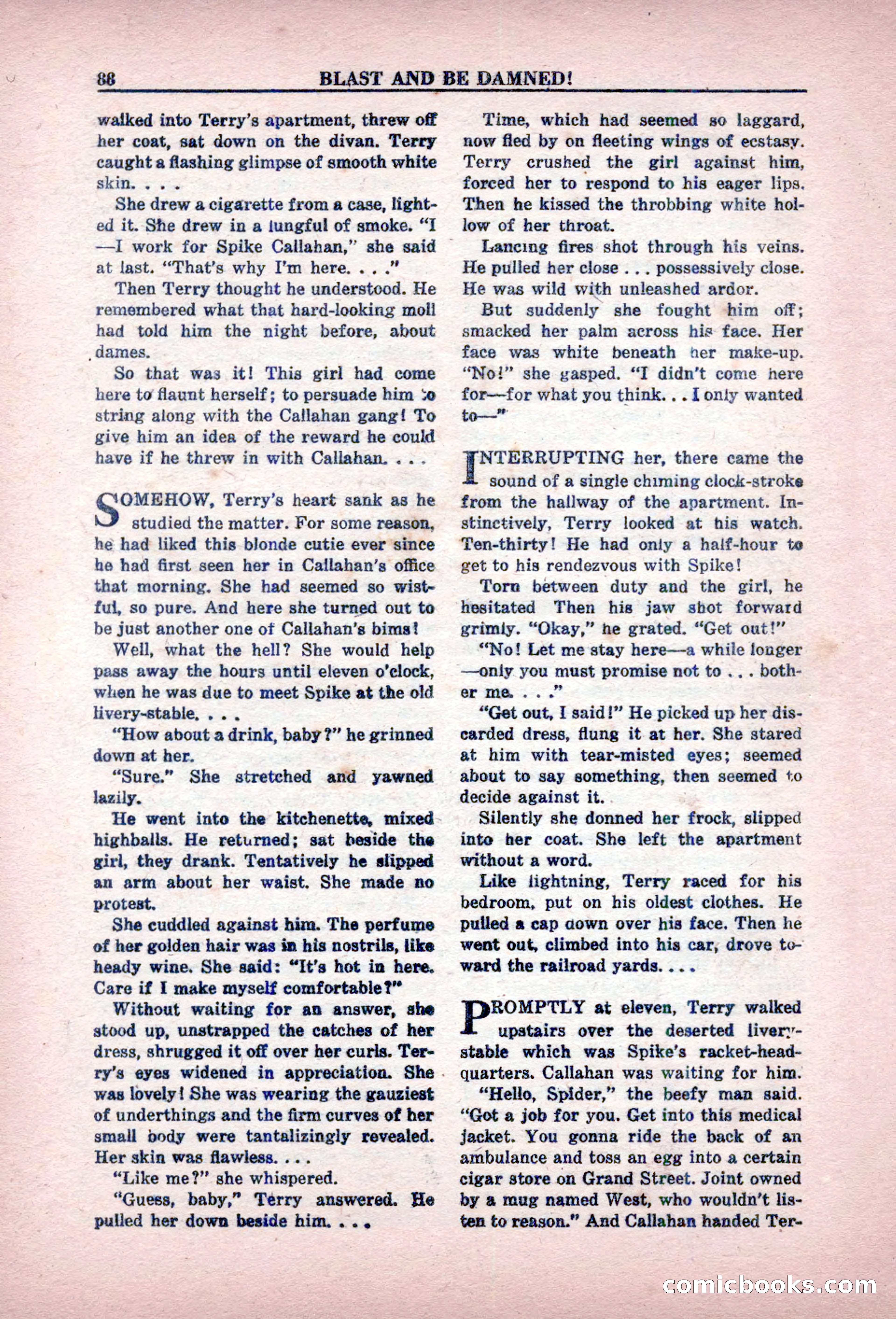 Private Detective Stories, February 1949 — page 88 of 132