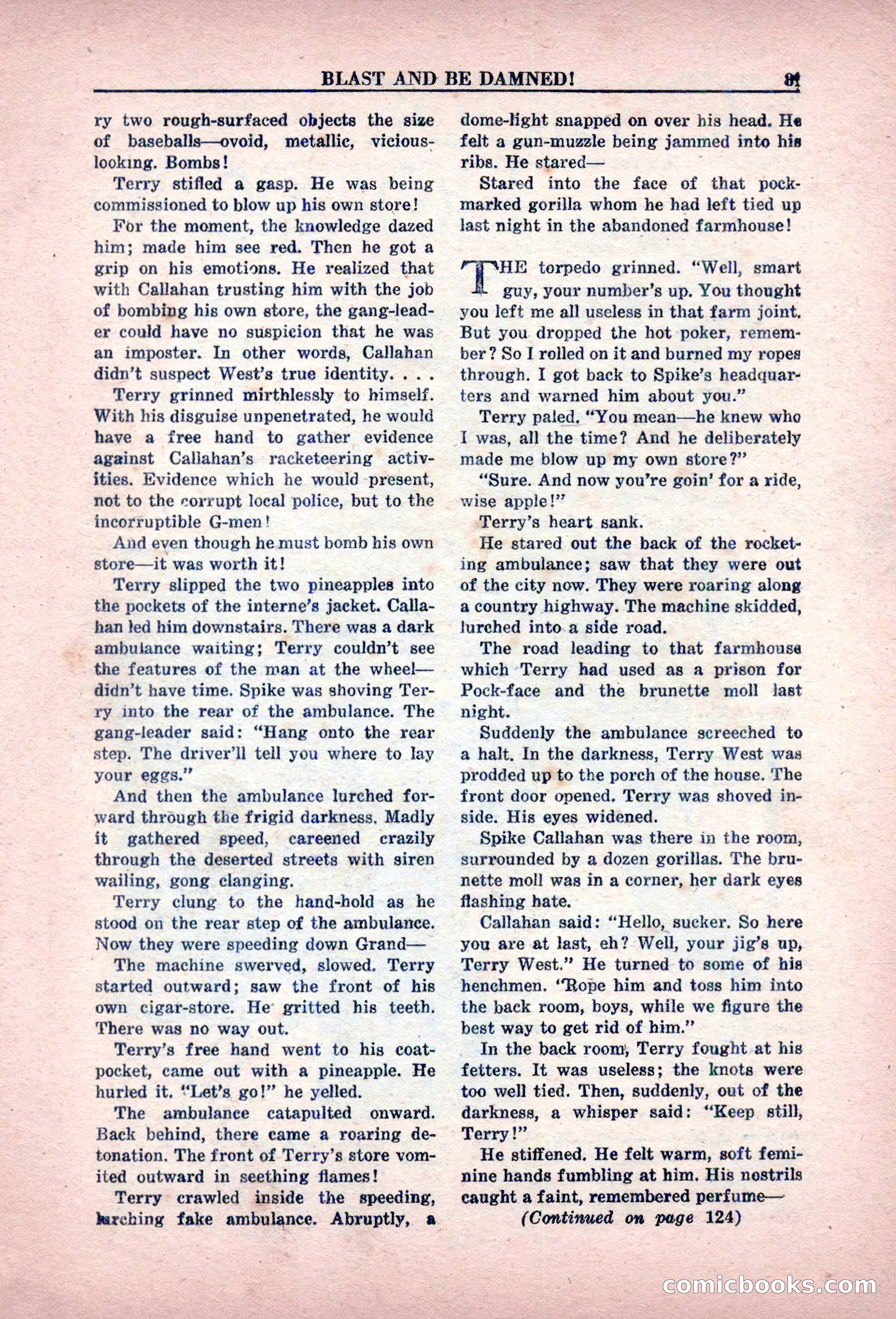 Private Detective Stories, February 1949 — page 89 of 132