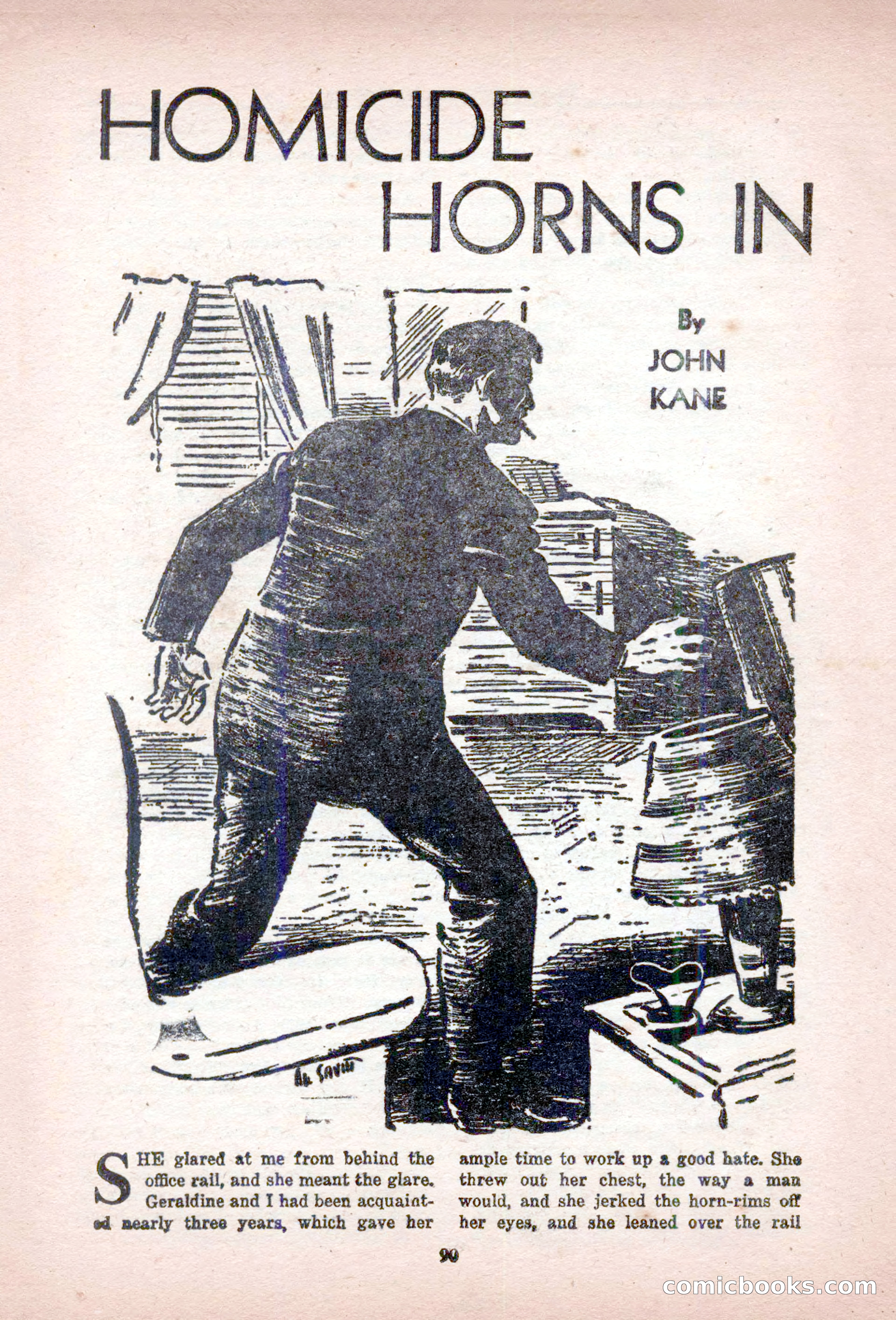 Private Detective Stories, February 1949 — page 90 of 132