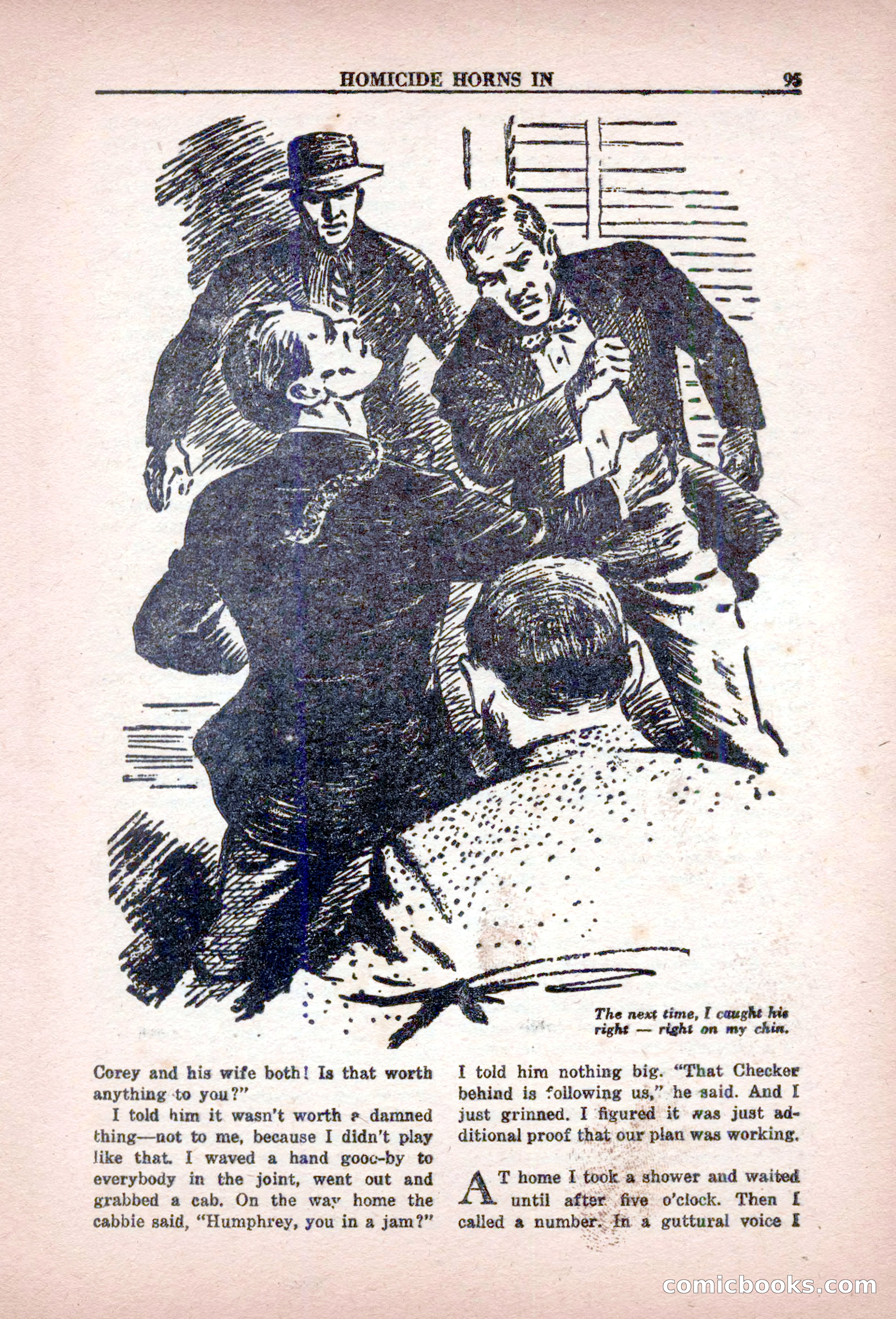 Private Detective Stories, February 1949 — page 95 of 132