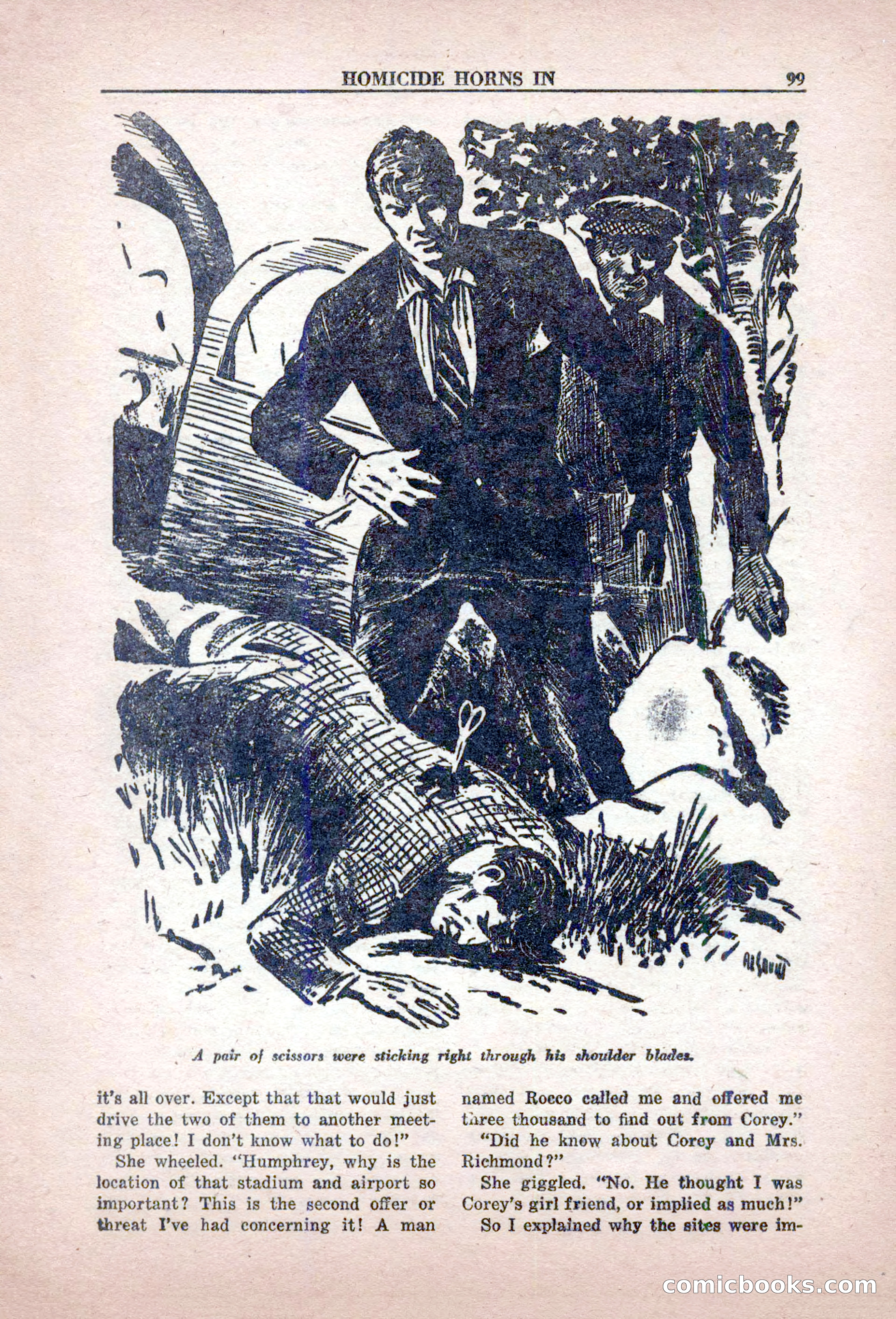 Private Detective Stories, February 1949 — page 99 of 132