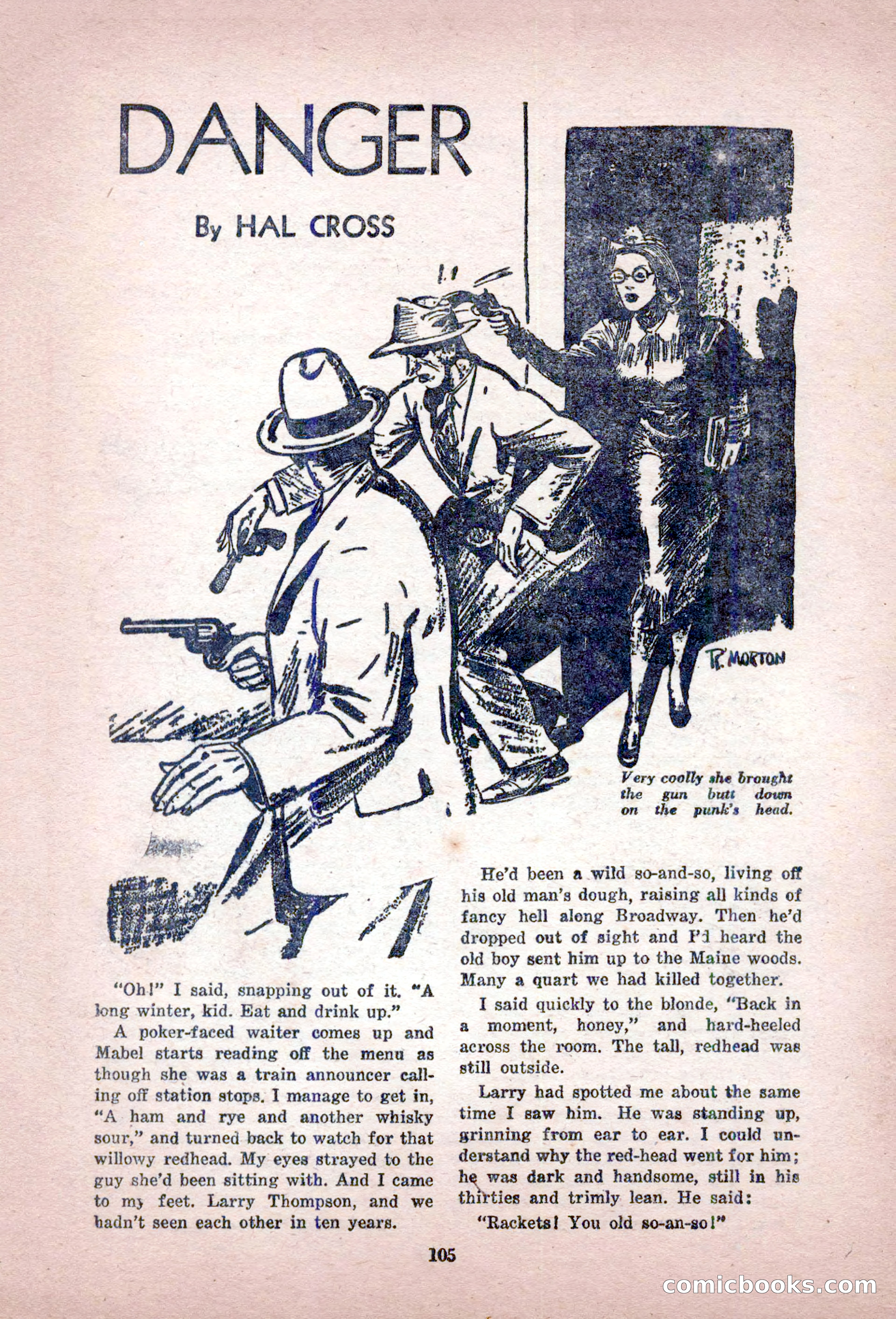 Private Detective Stories, February 1949 — page 105 of 132