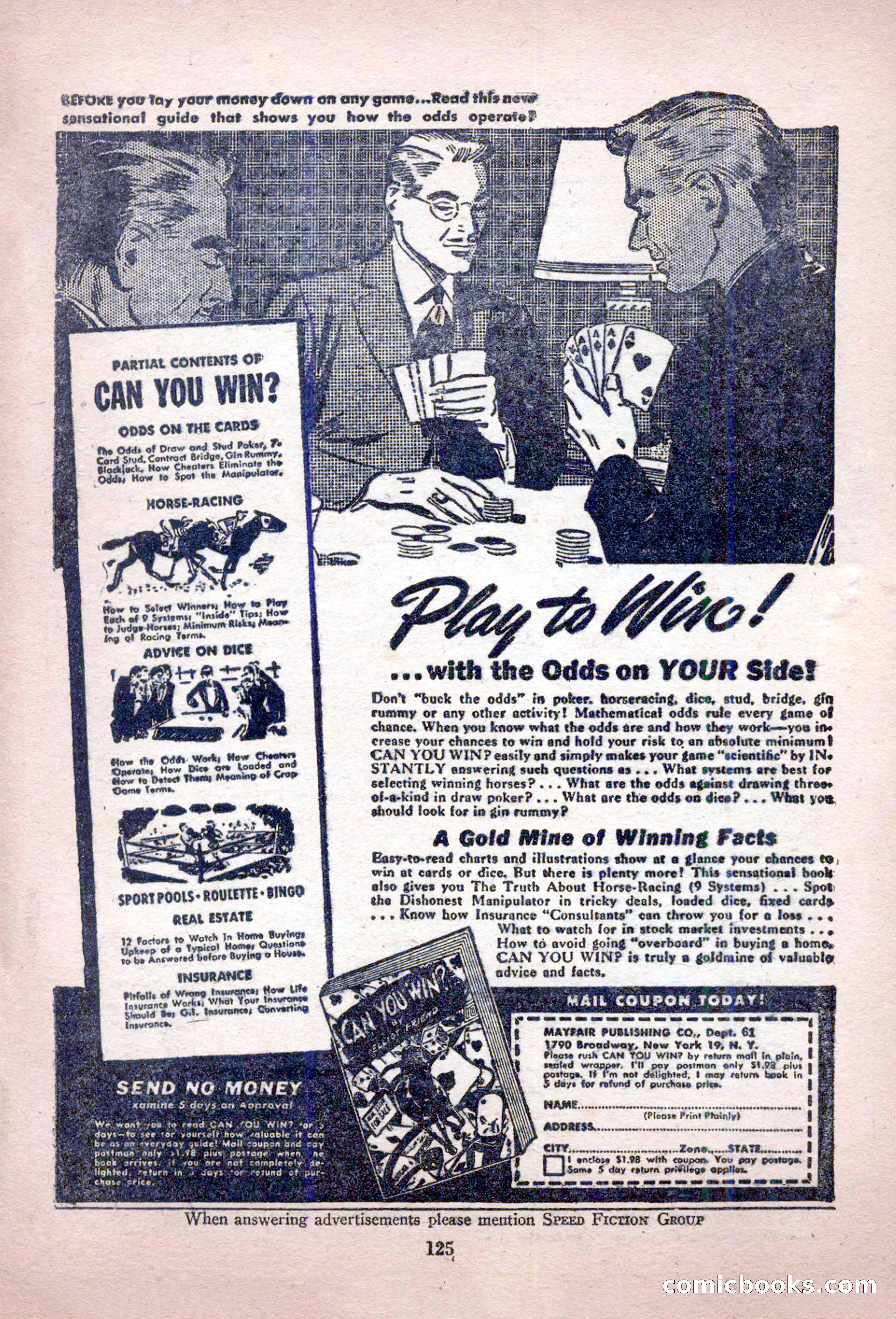Private Detective Stories, February 1949 — page 125 of 132