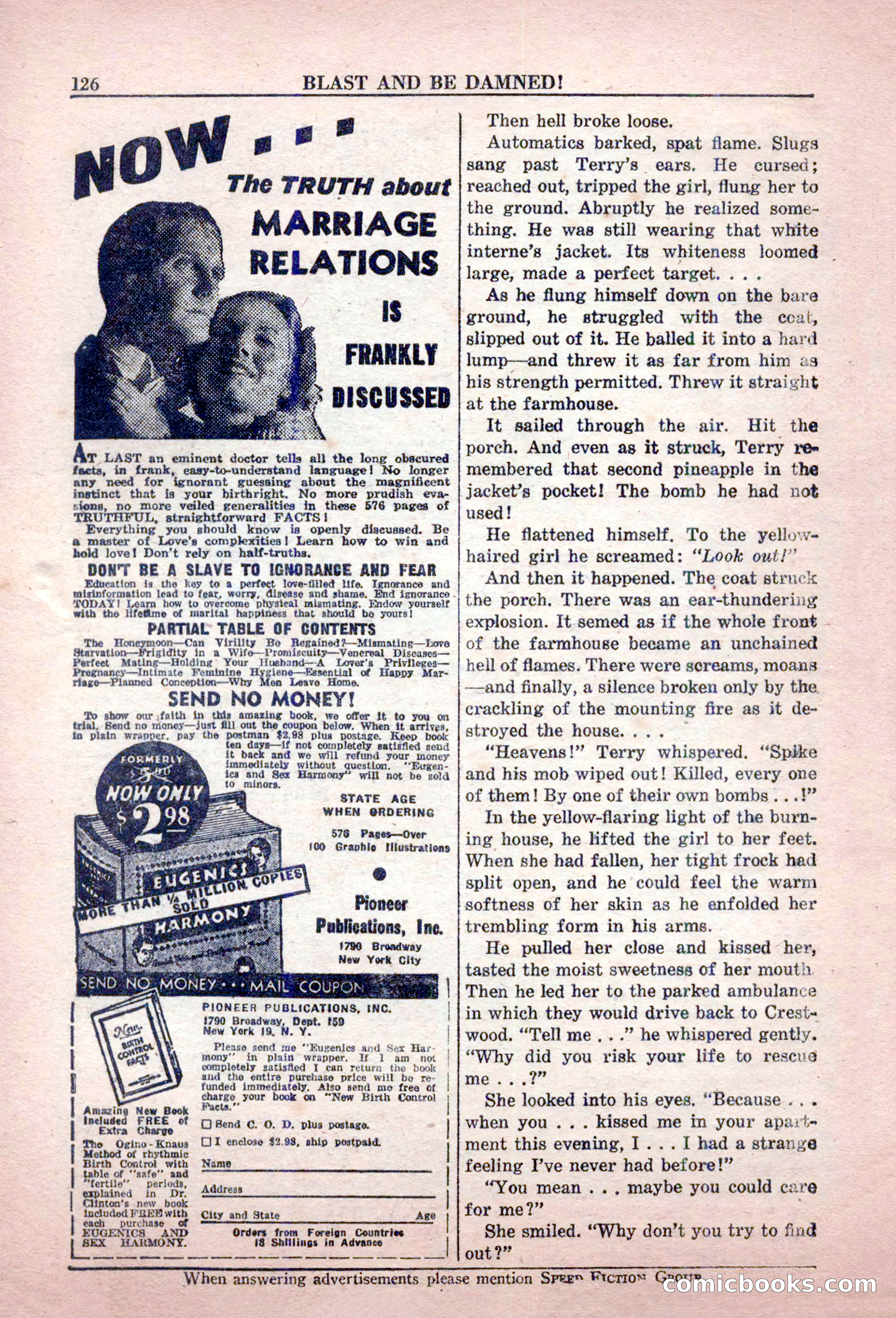 Private Detective Stories, February 1949 — page 126 of 132