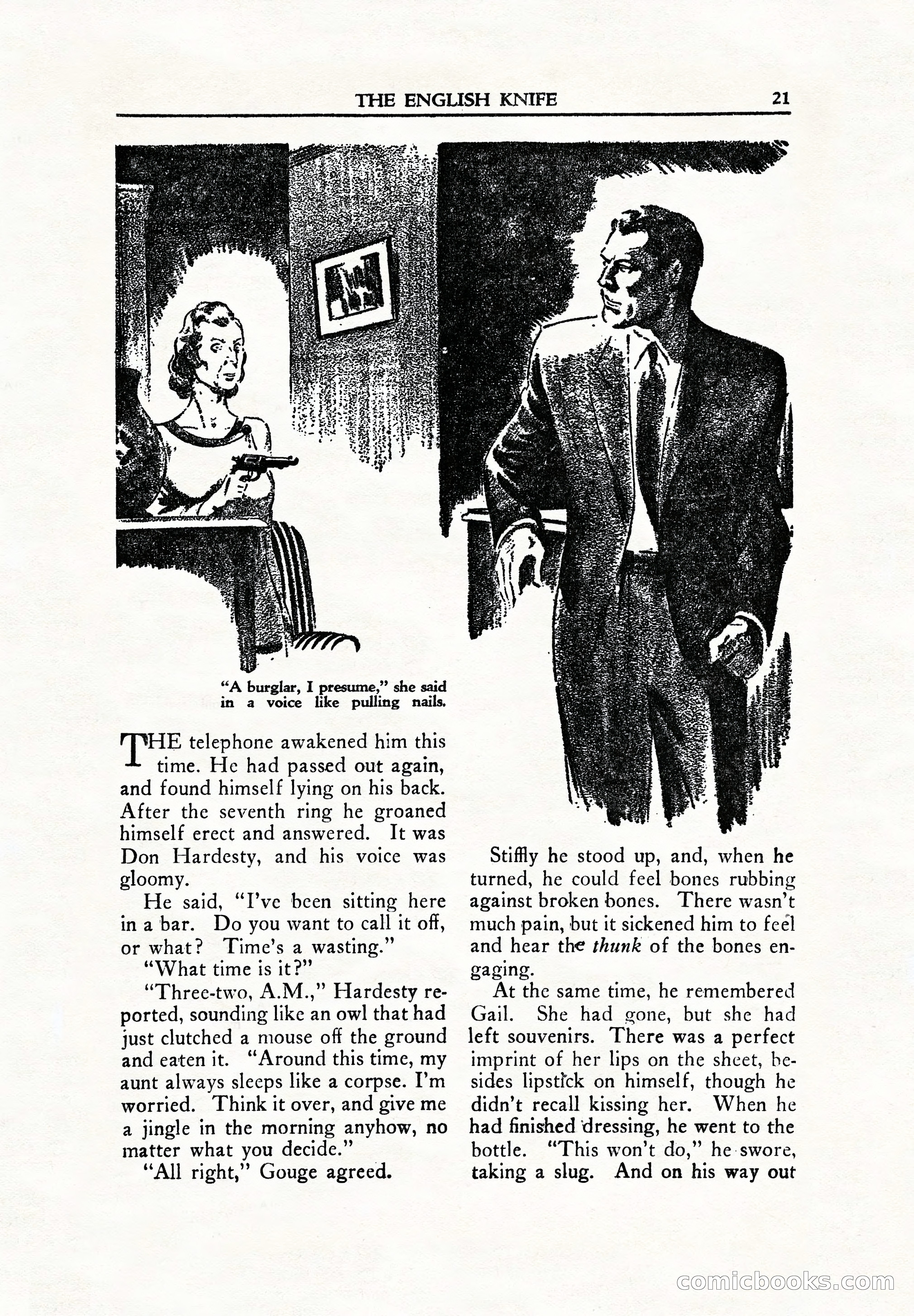 Private Detective Stories, June 1942 — page 23 of 132