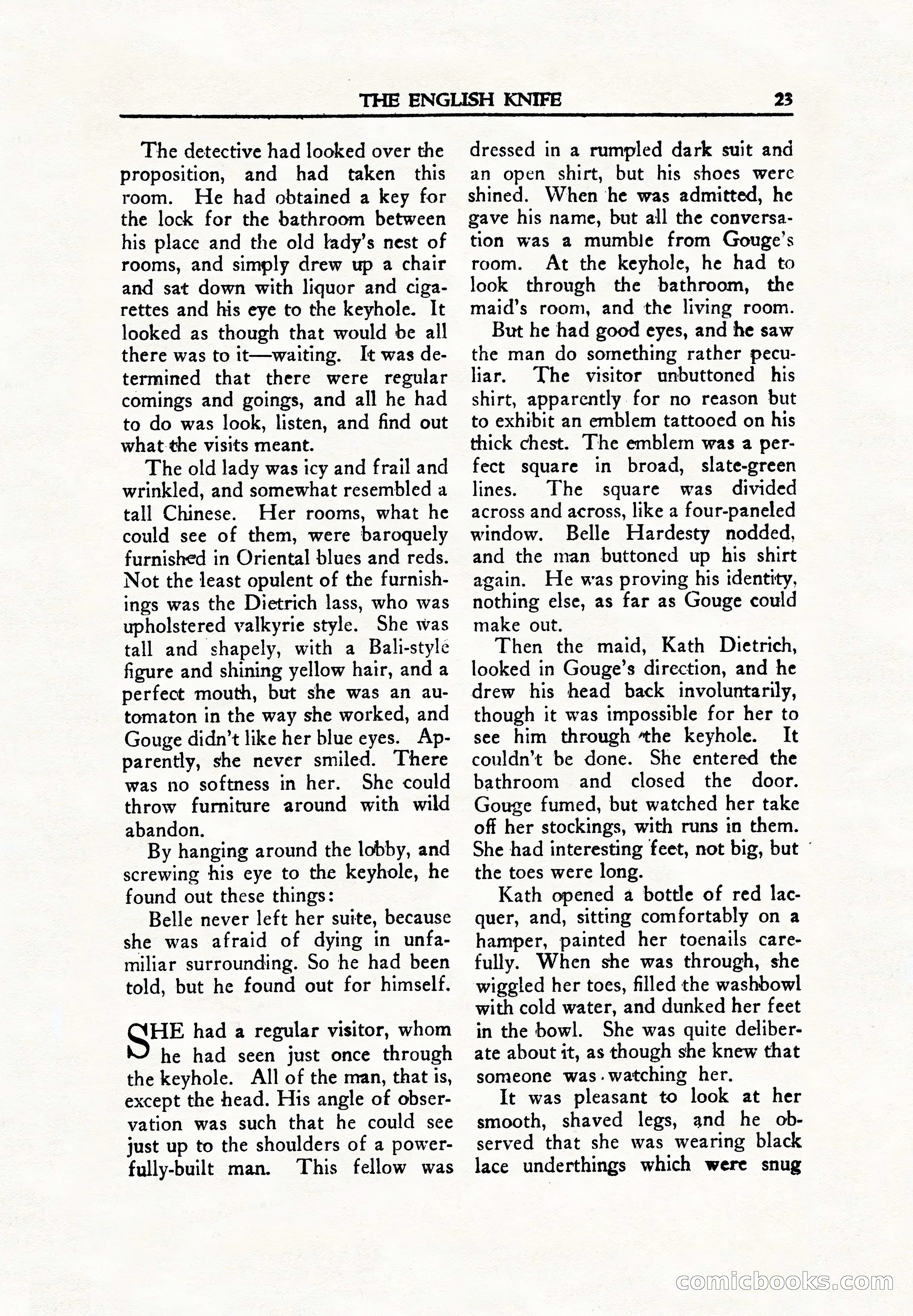 Private Detective Stories, June 1942 — page 25 of 132