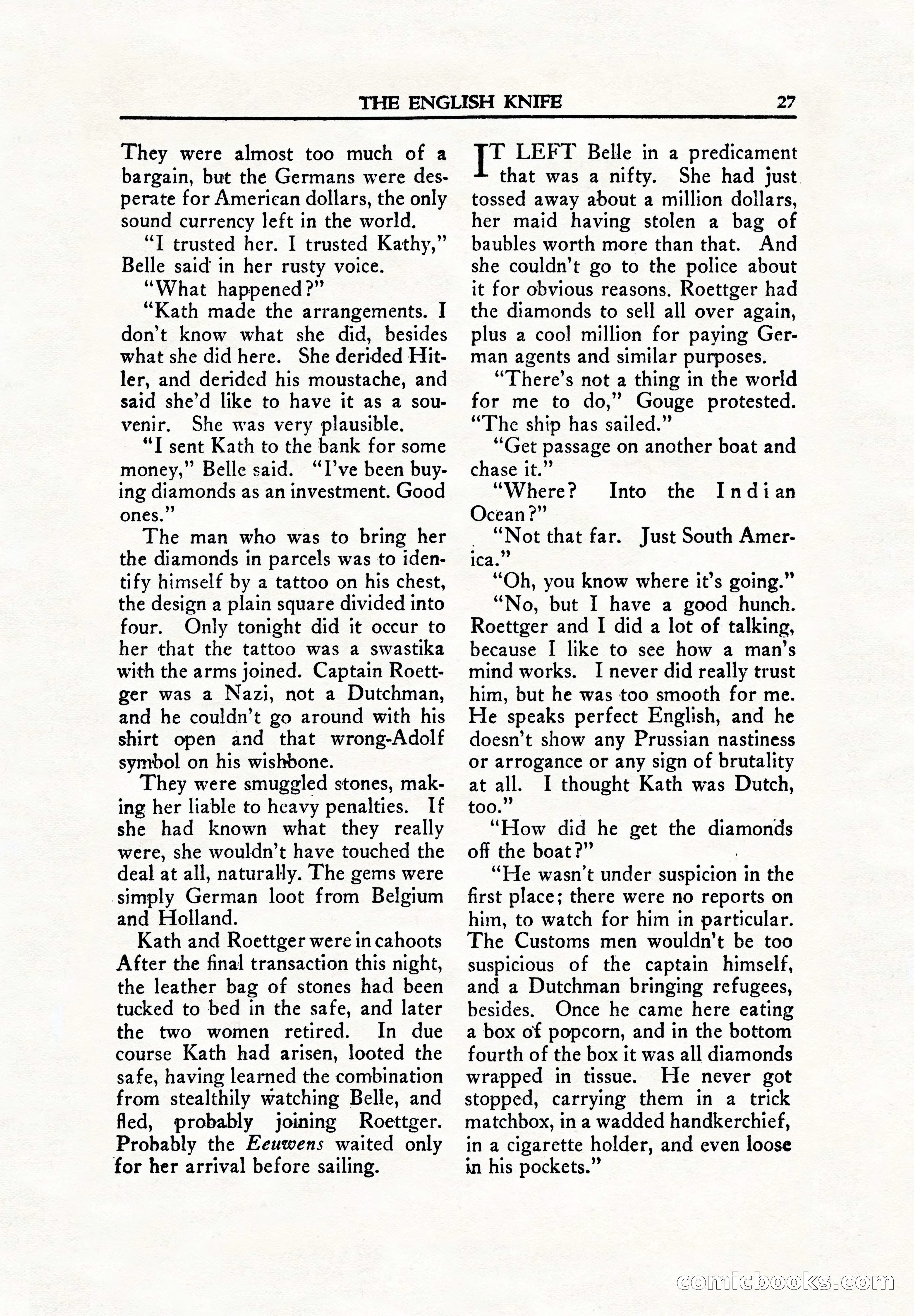 Private Detective Stories, June 1942 — page 29 of 132