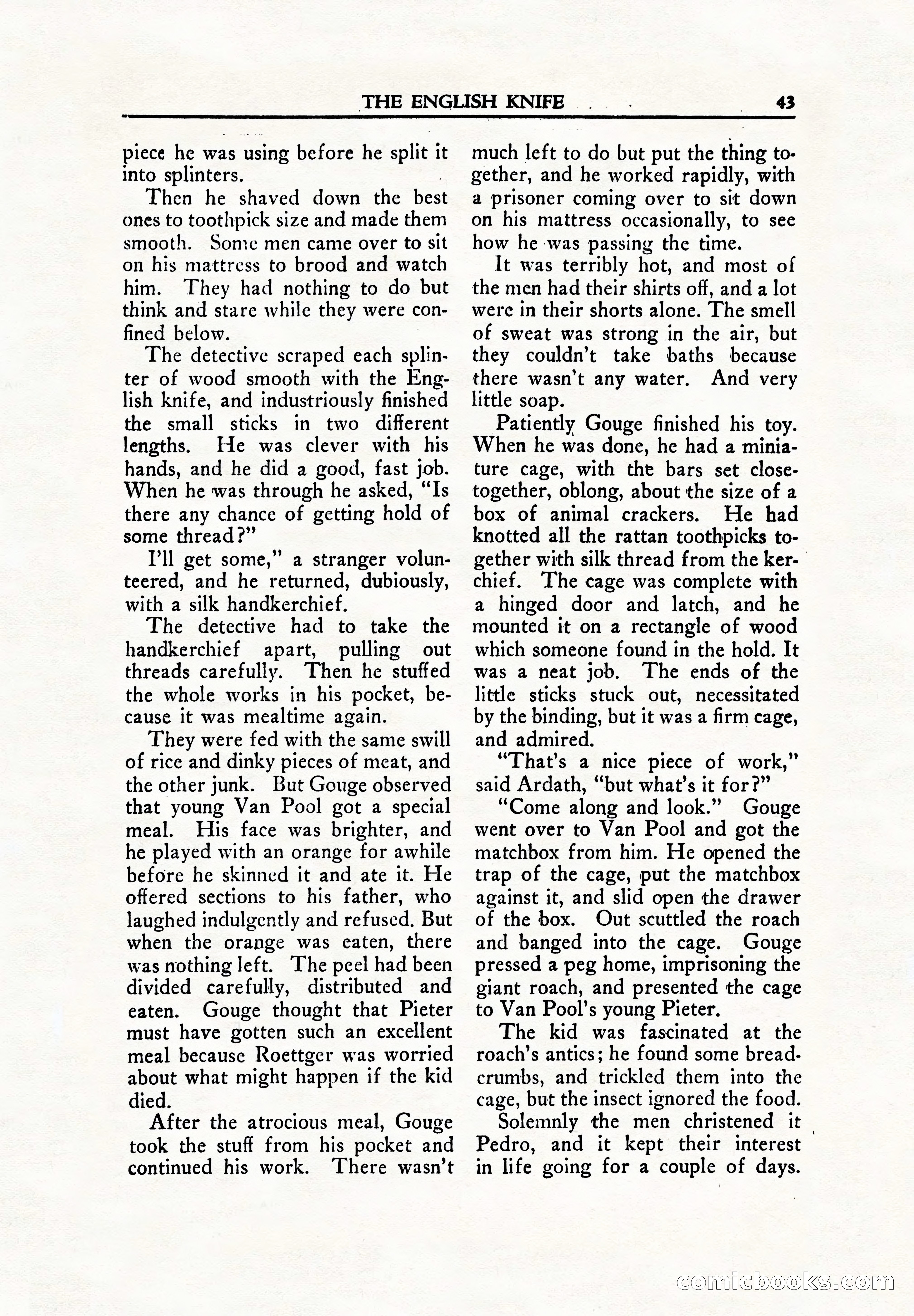 Private Detective Stories, June 1942 — page 45 of 132