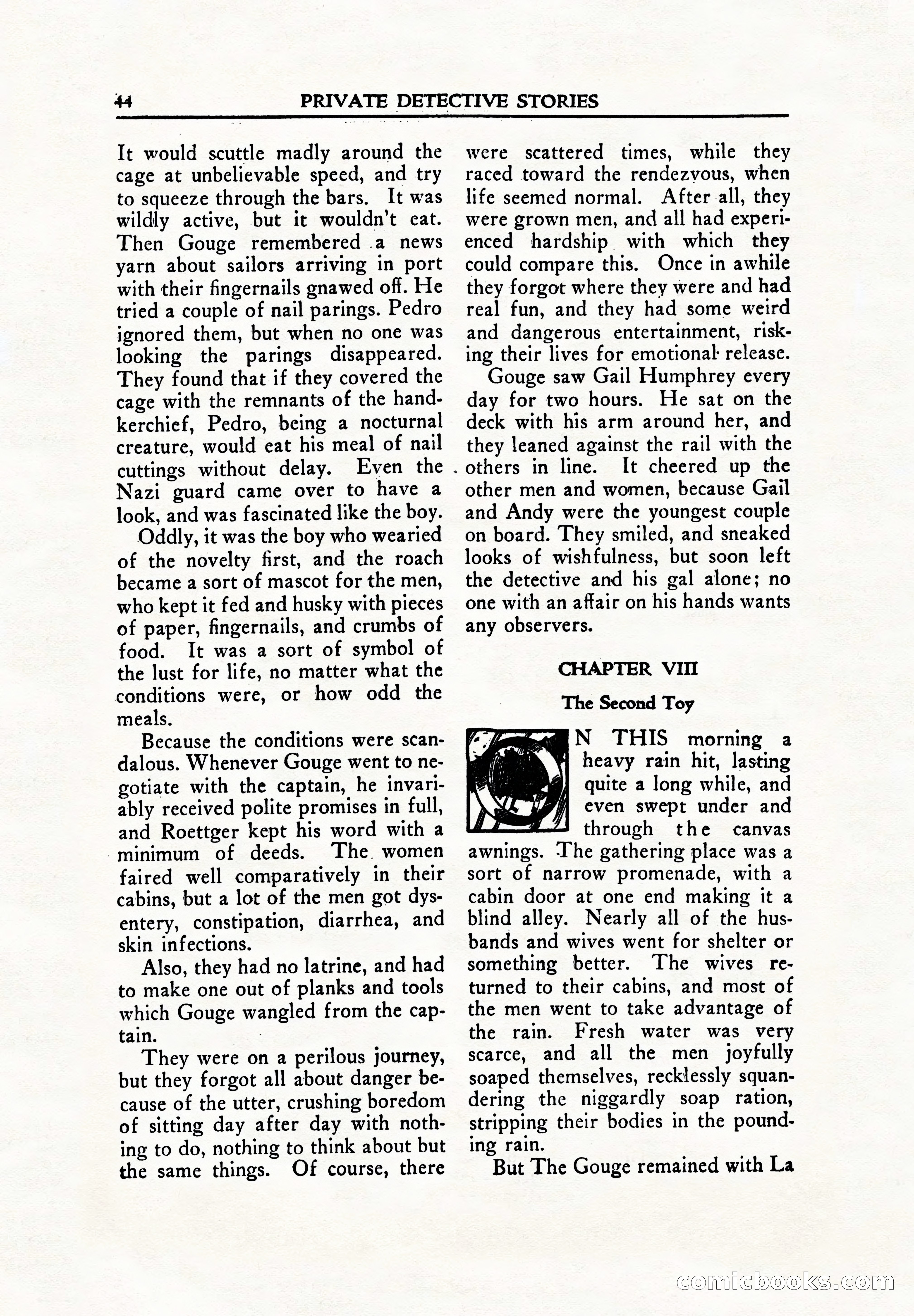 Private Detective Stories, June 1942 — page 46 of 132