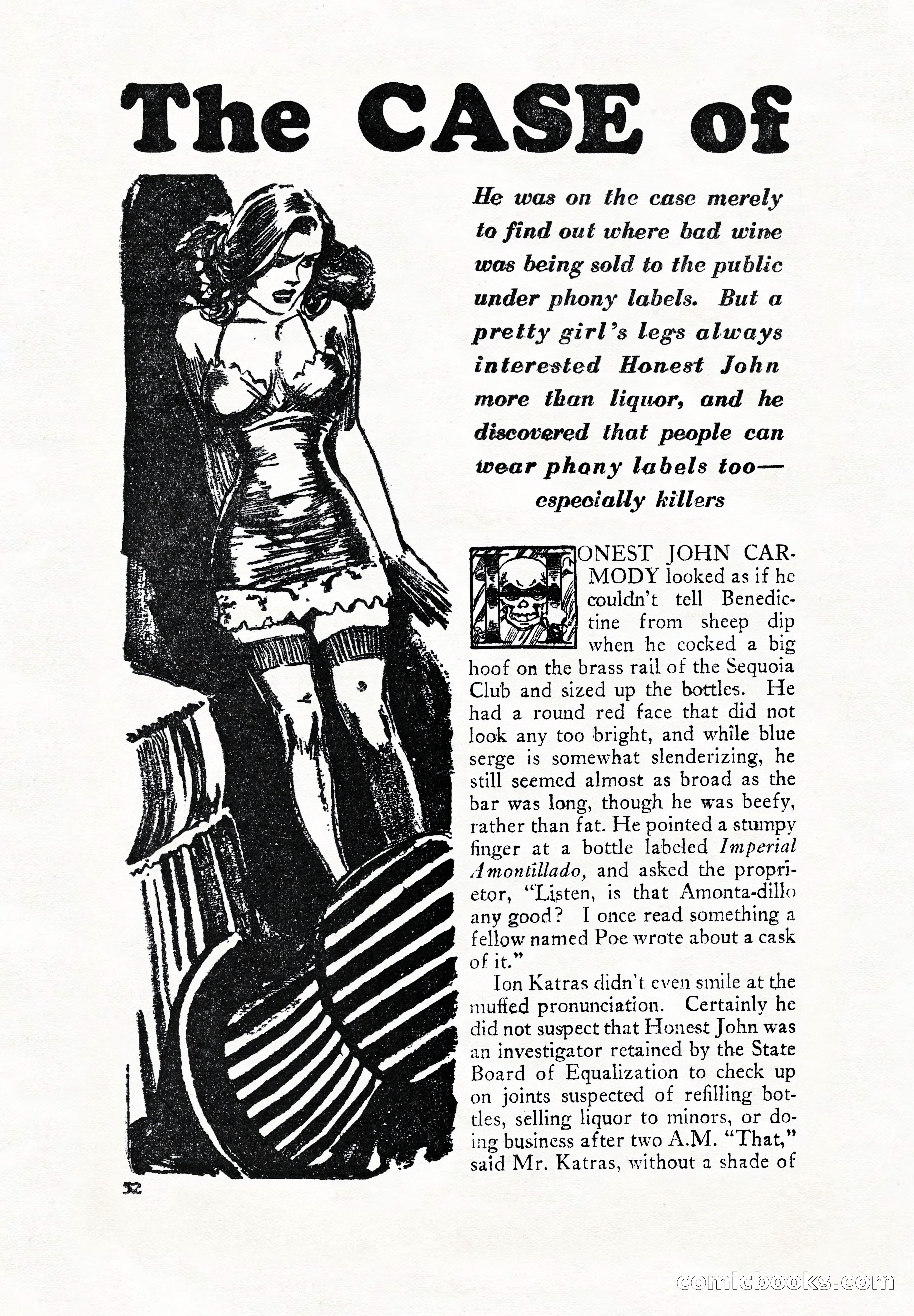 Private Detective Stories, June 1942 — page 54 of 132