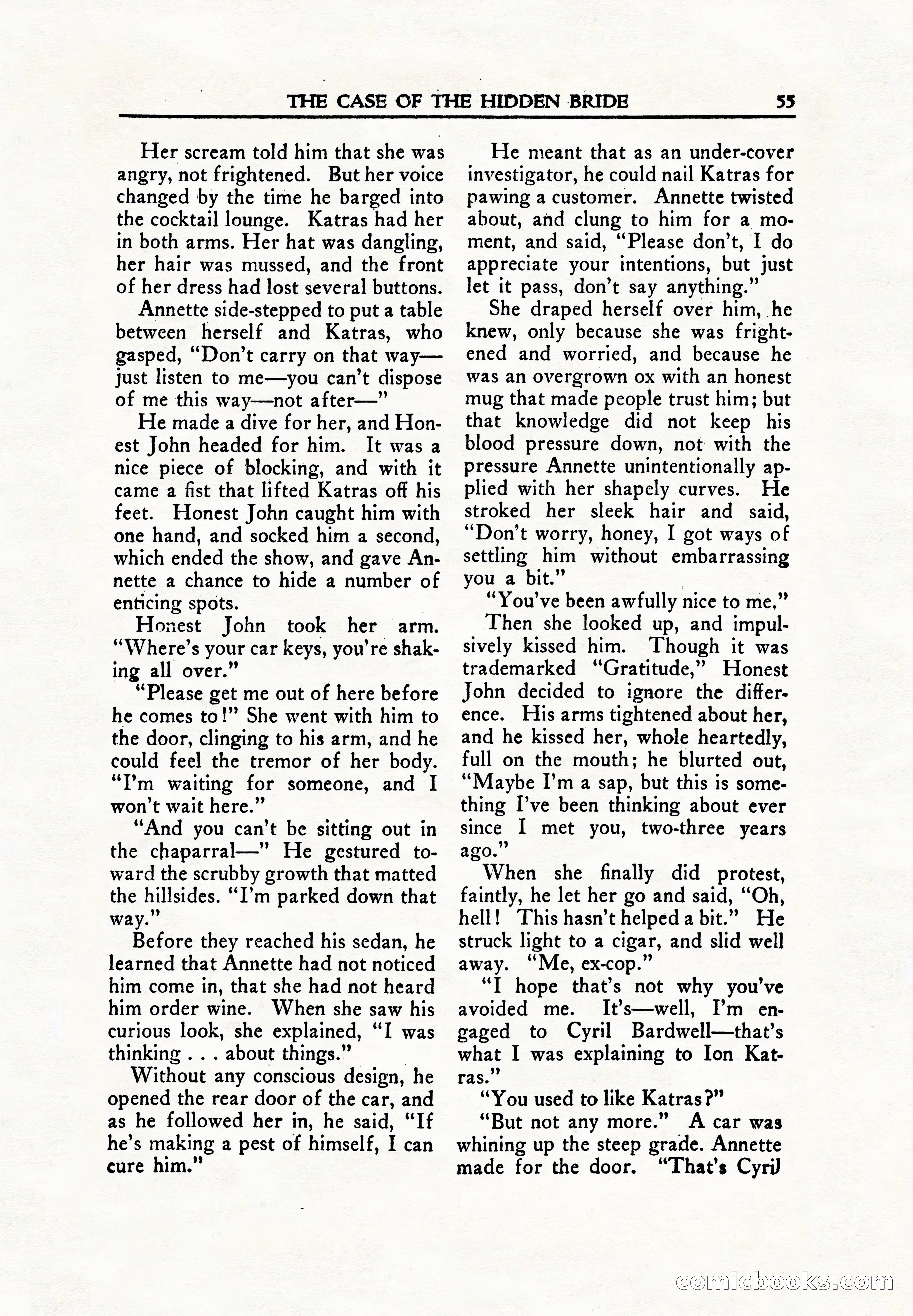 Private Detective Stories, June 1942 — page 57 of 132