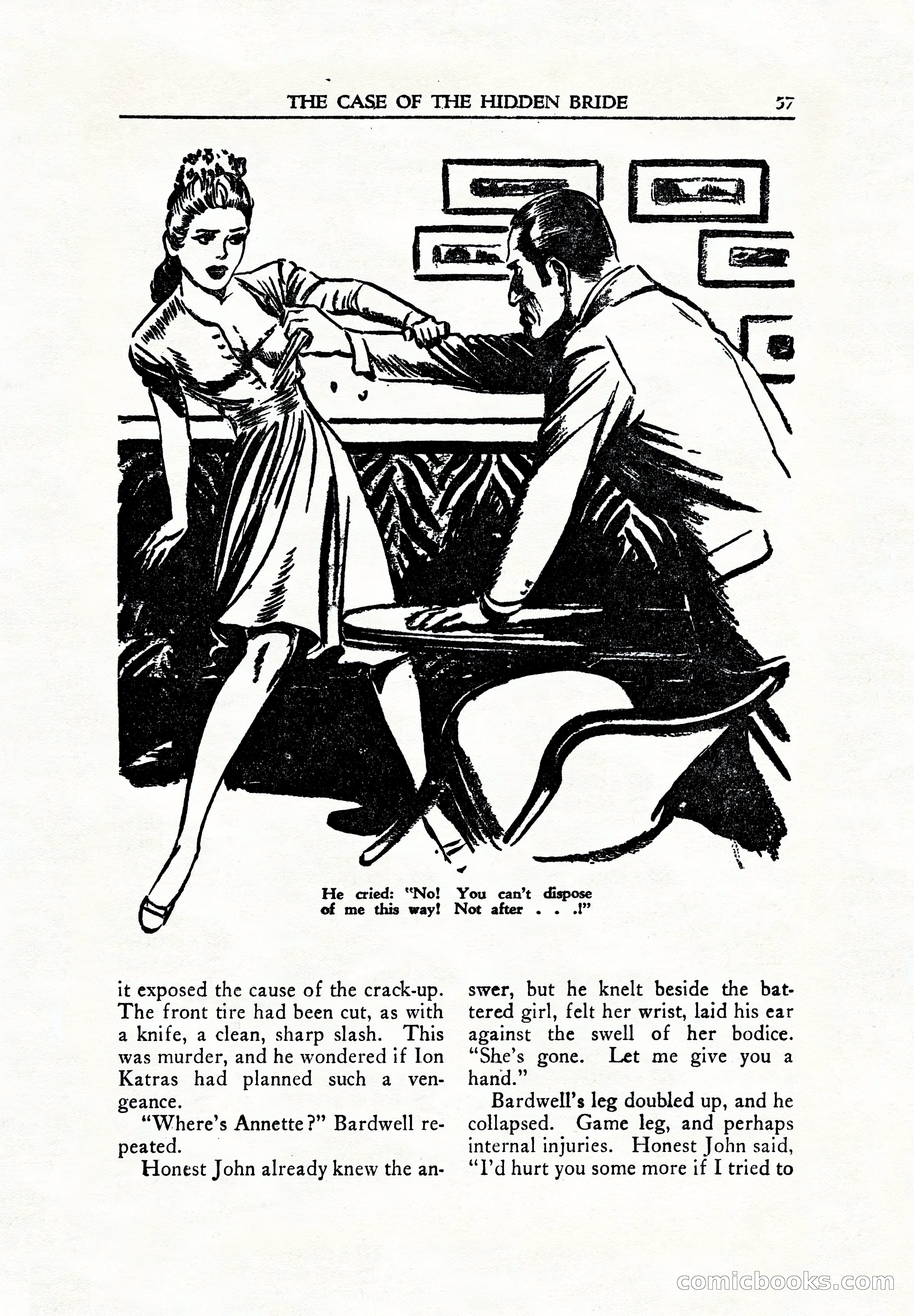 Private Detective Stories, June 1942 — page 59 of 132