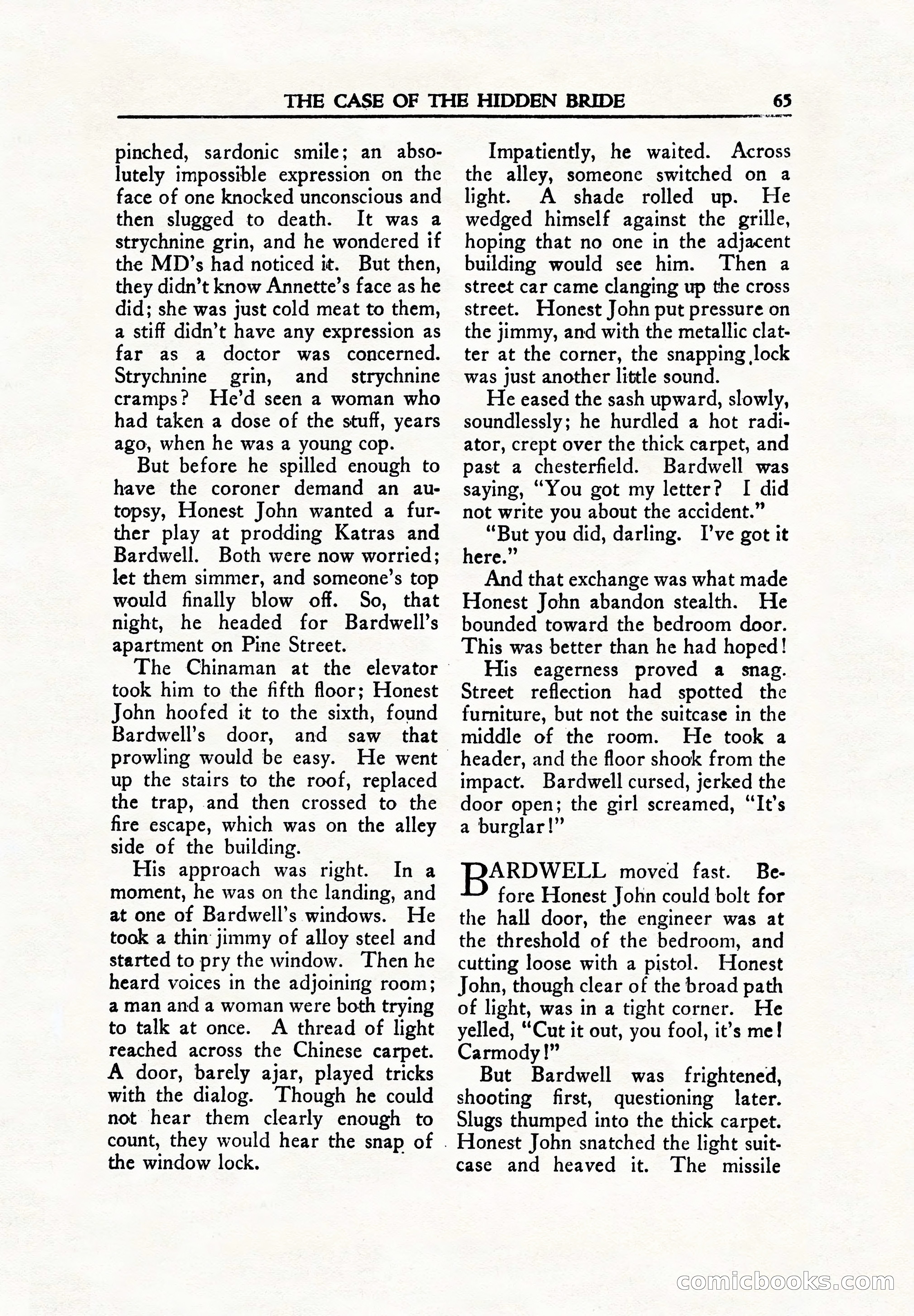 Private Detective Stories, June 1942 — page 67 of 132