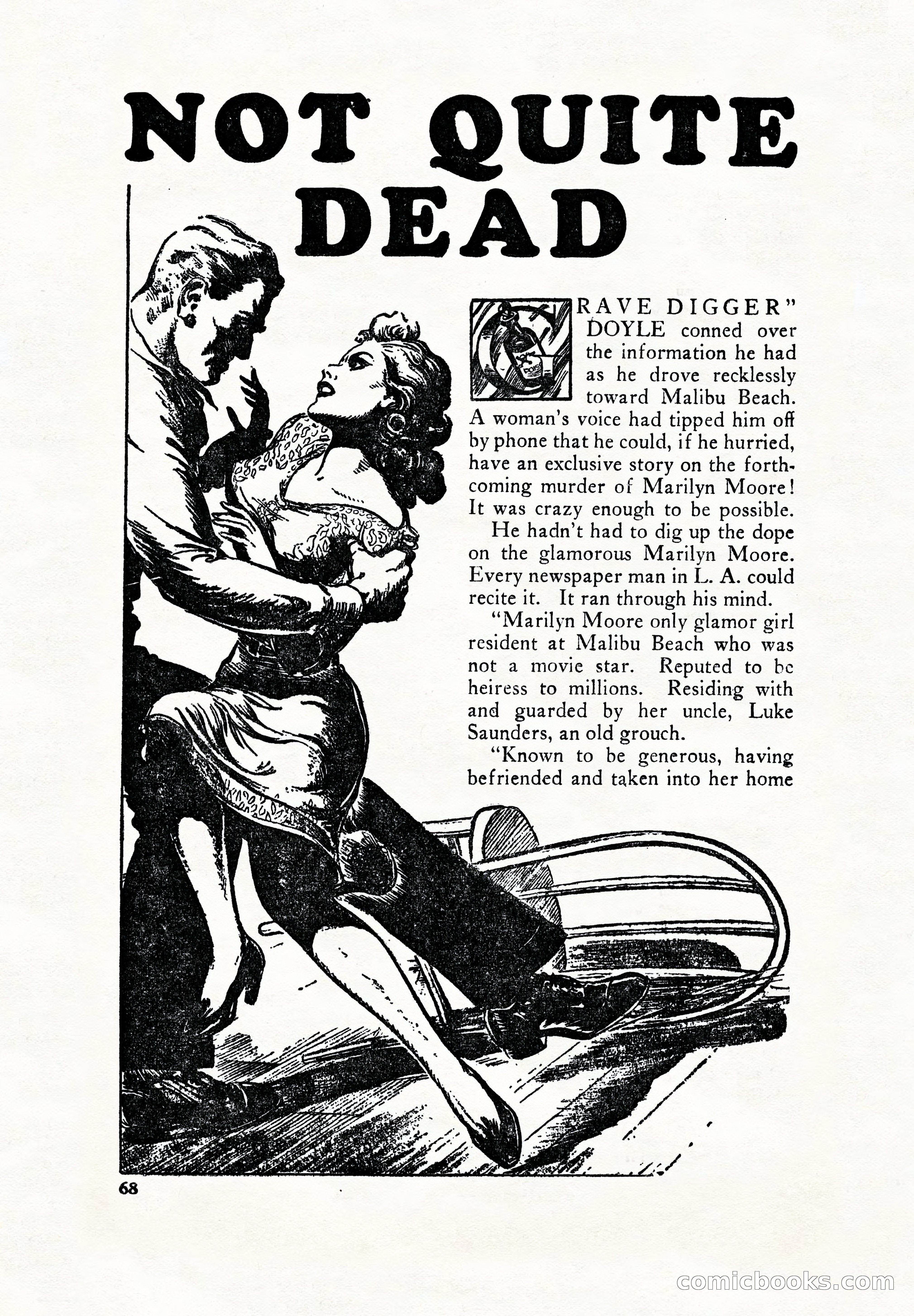 Private Detective Stories, June 1942 — page 70 of 132