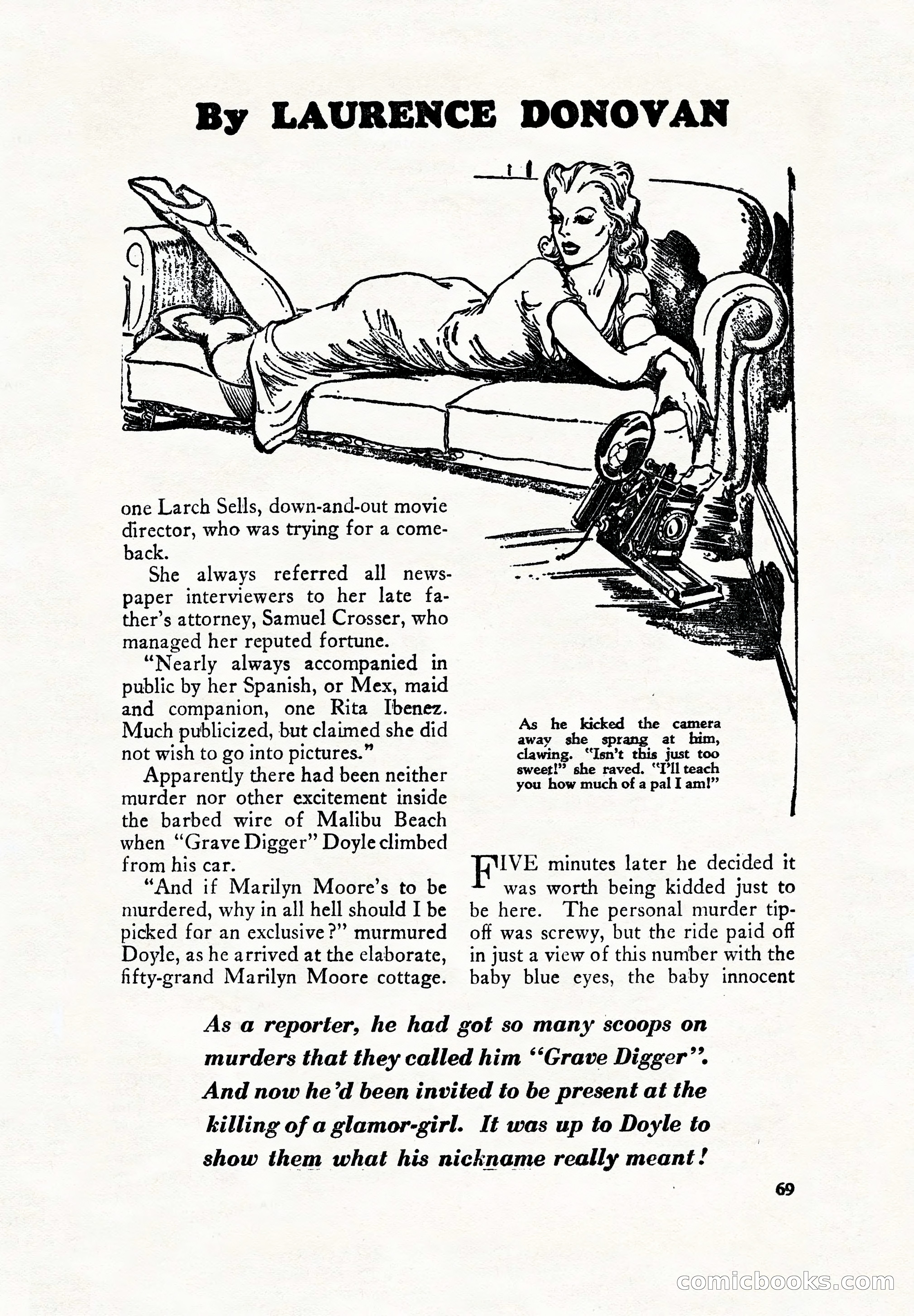 Private Detective Stories, June 1942 — page 71 of 132