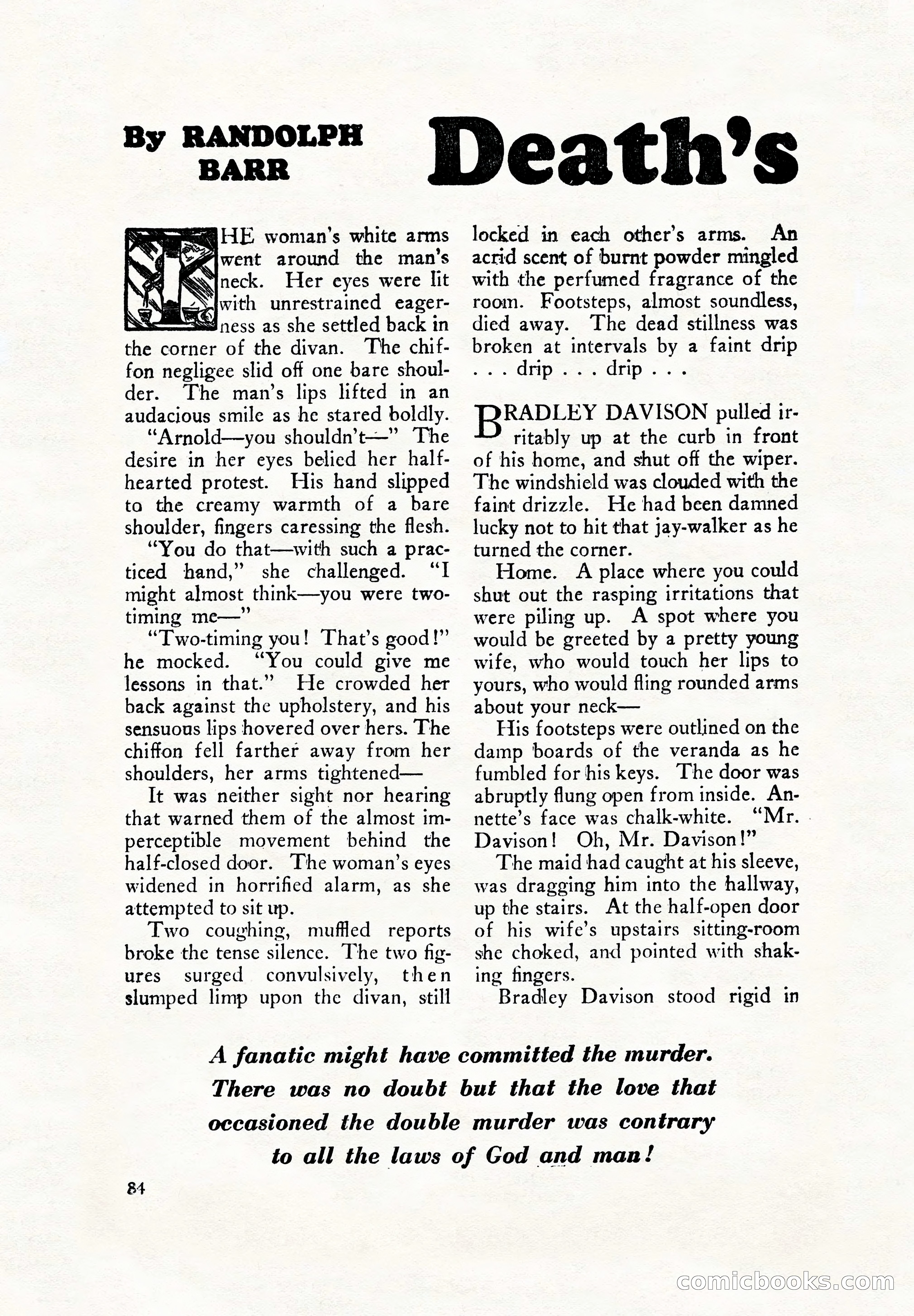 Private Detective Stories, June 1942 — page 86 of 132