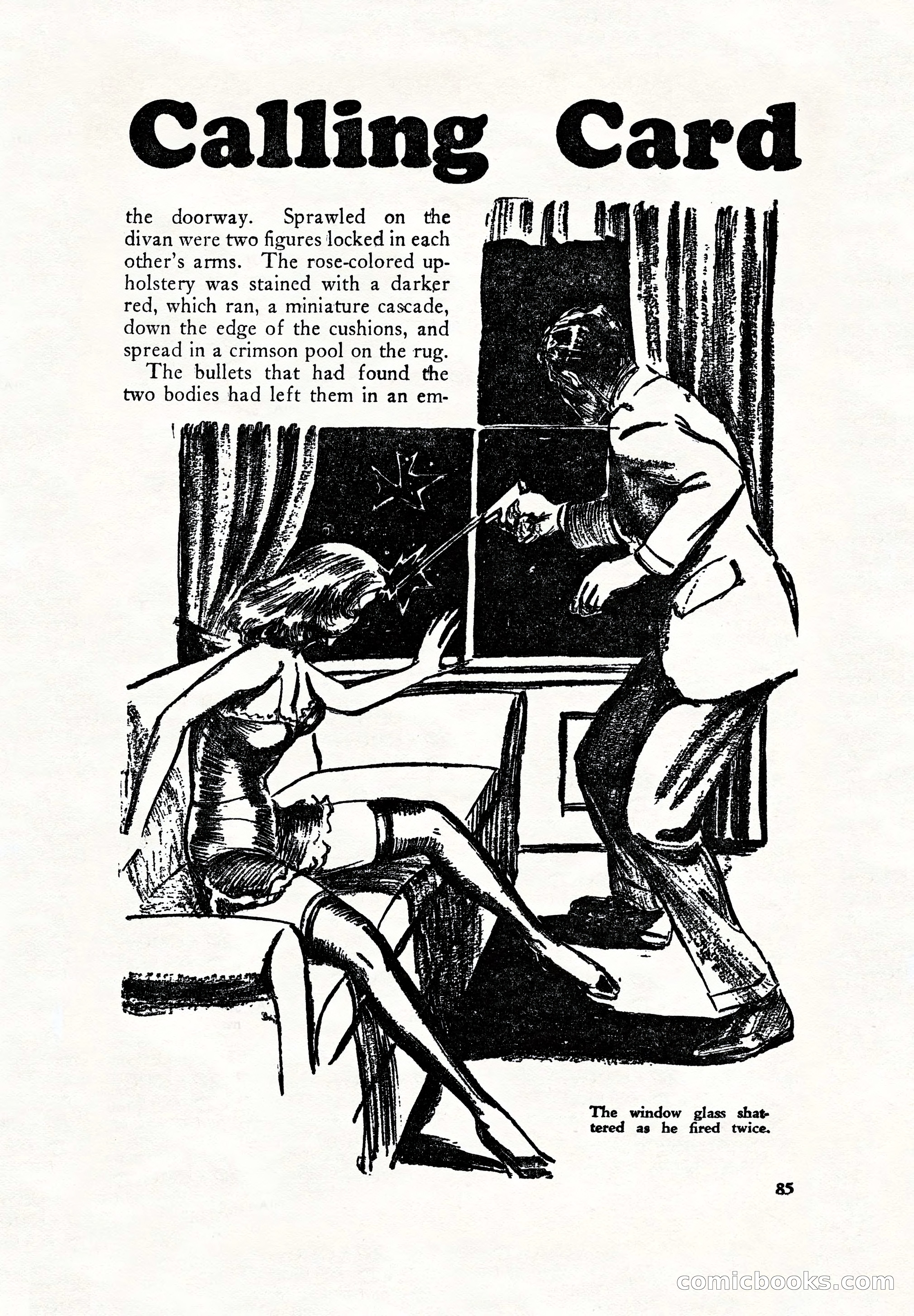 Private Detective Stories, June 1942 — page 87 of 132