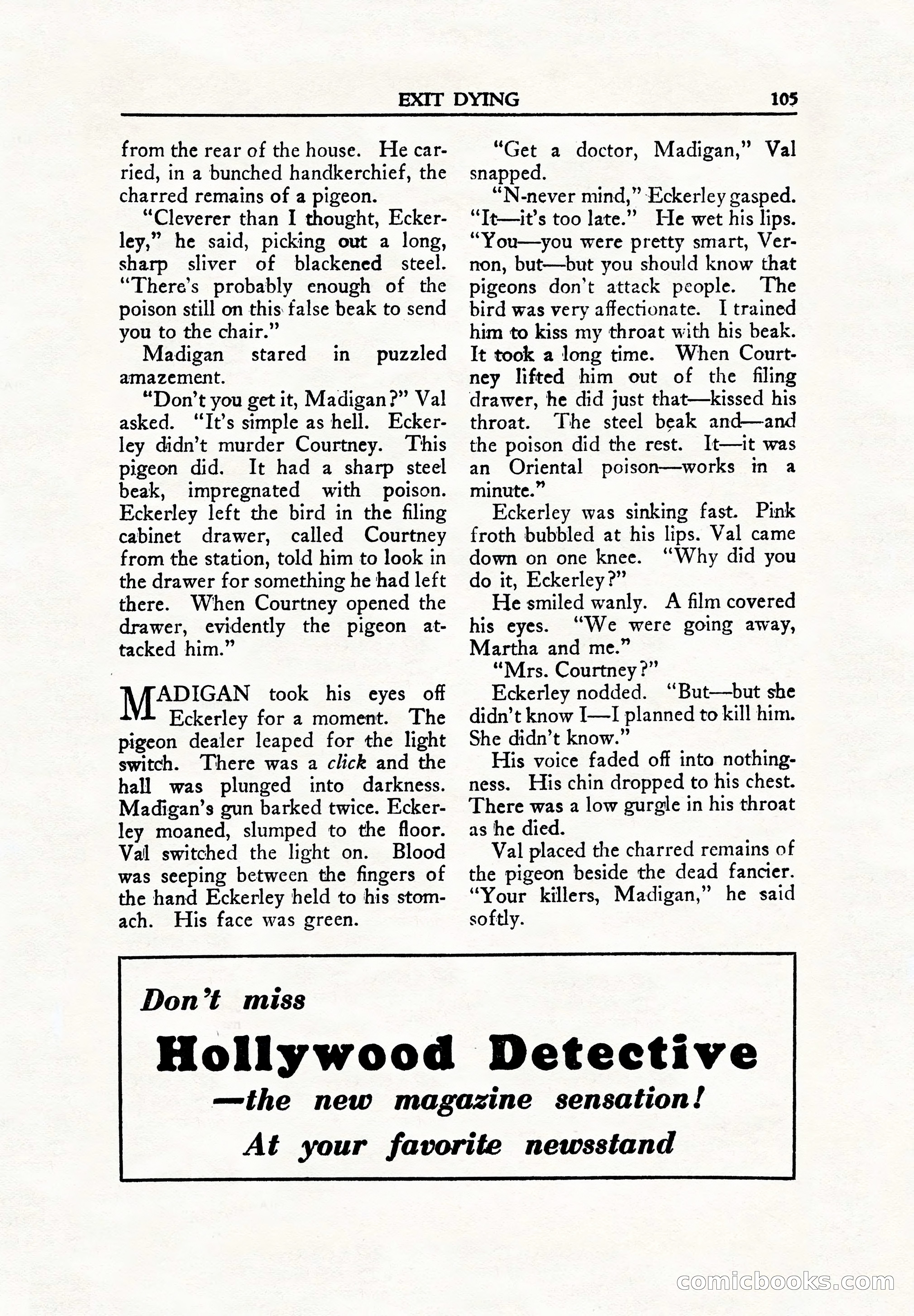 Private Detective Stories, June 1942 — page 107 of 132